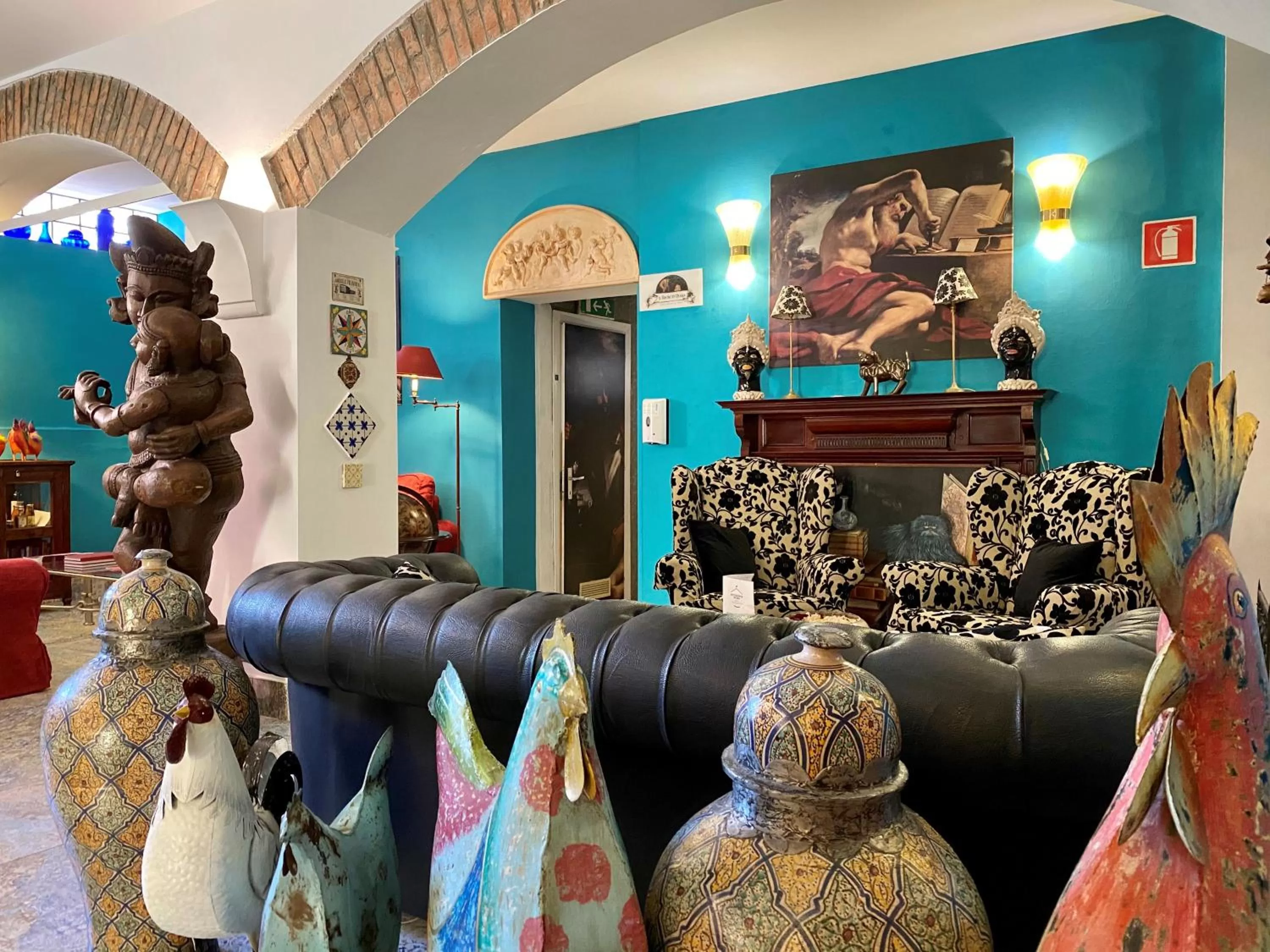 Living room in Hotel Il Guercino