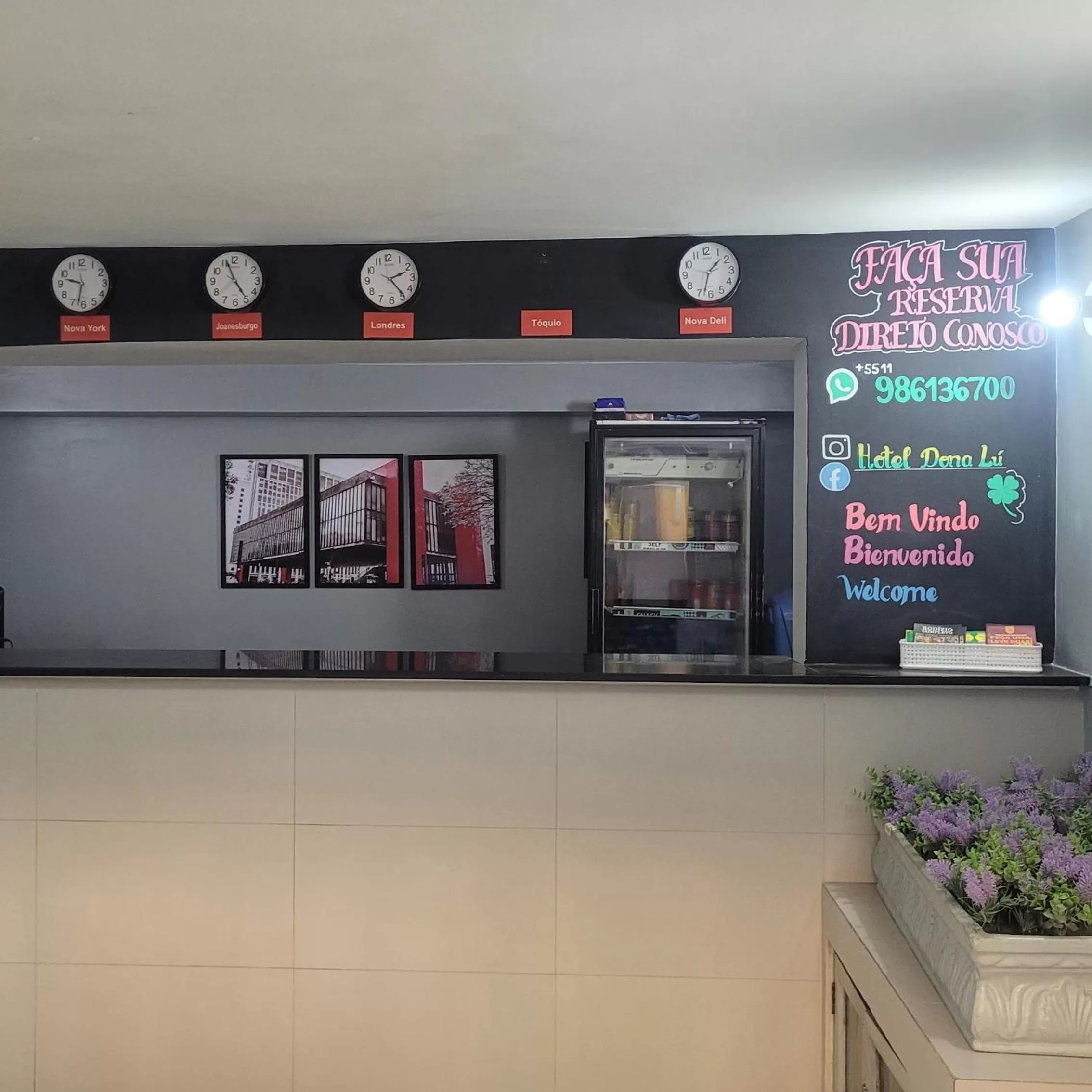 Lobby or reception in Hotel Dona Lú