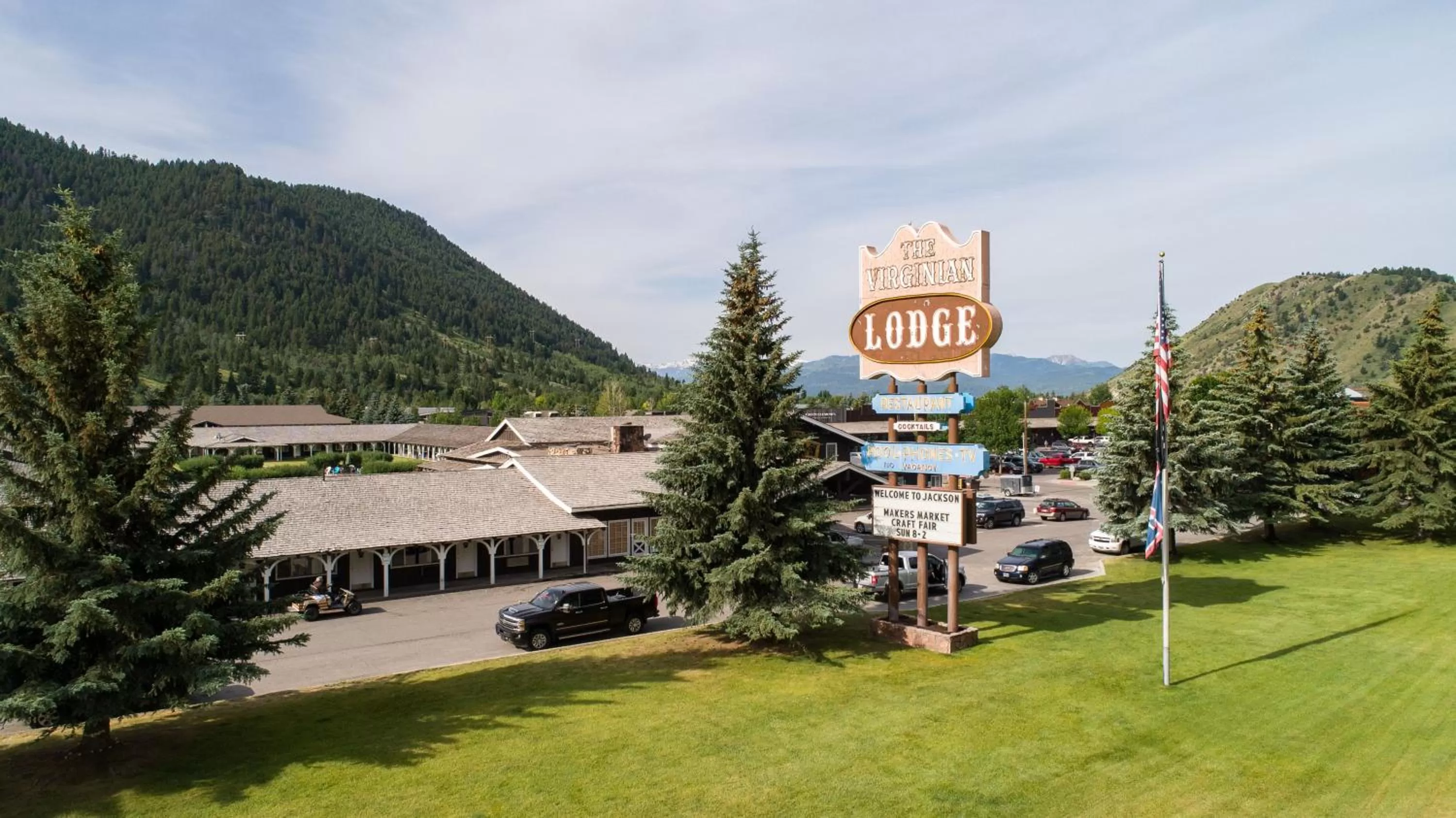 Property building in The Virginian Lodge