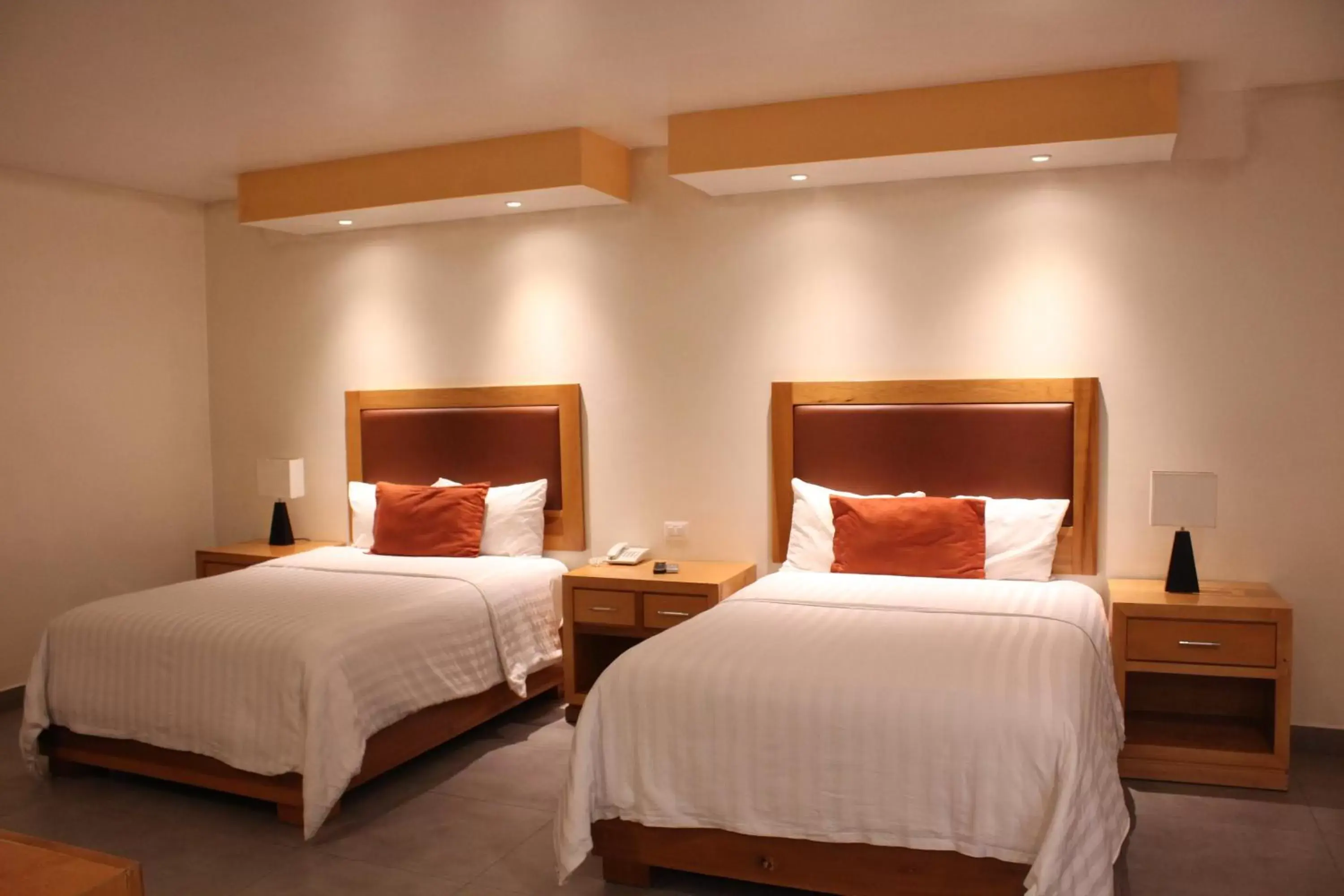 Double Room with Two Double Beds in Hotel Buen Valle Double Room with Two Double Beds in Hotel Buen Valle