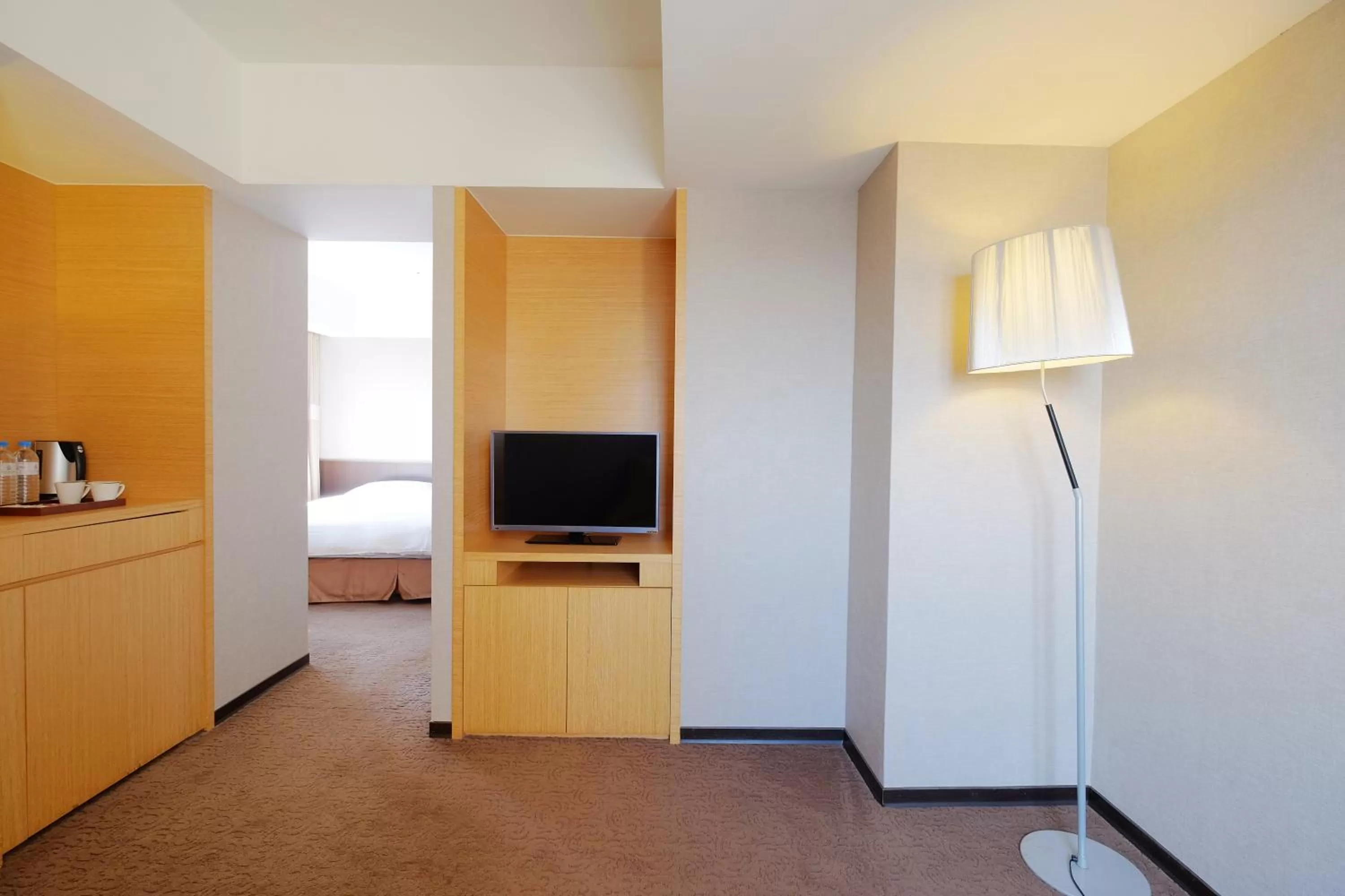 Living room, Bed in City Suites - Taoyuan Gateway