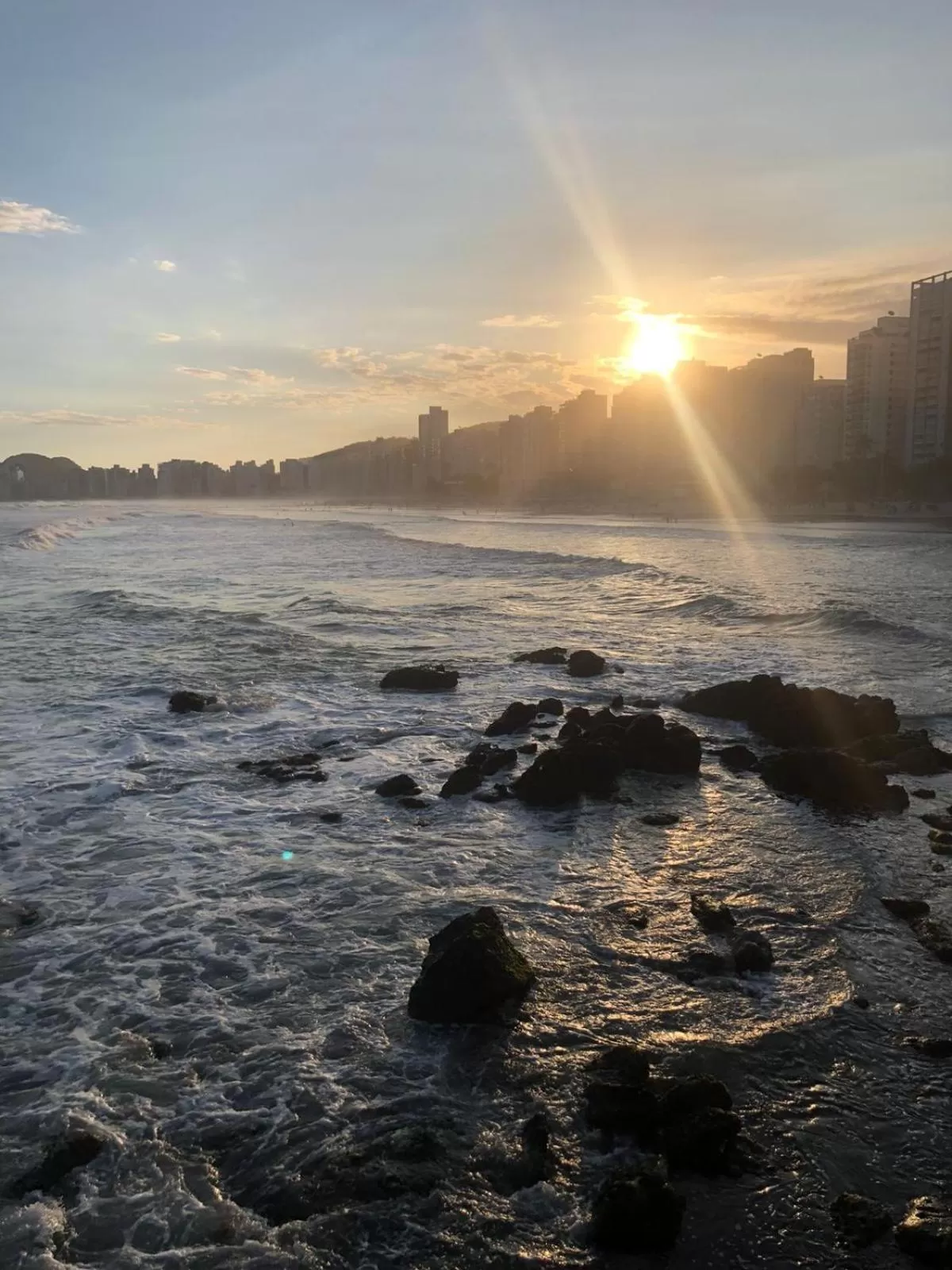 Beach, Sunrise/Sunset in Grand Hotel Guarujá - A sua Melhor Experiência na Praia!