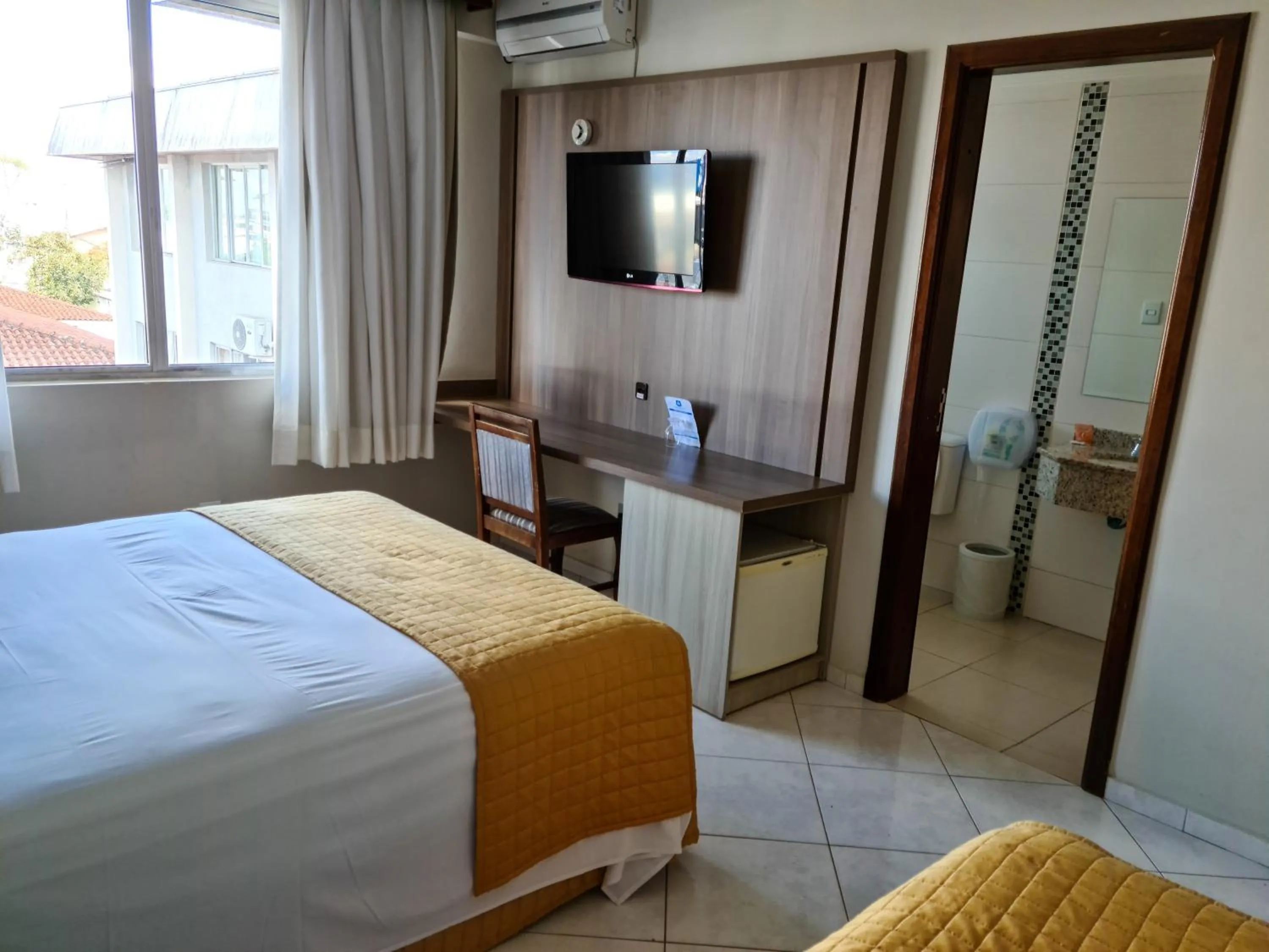 Bed in San Marino Palace Hotel