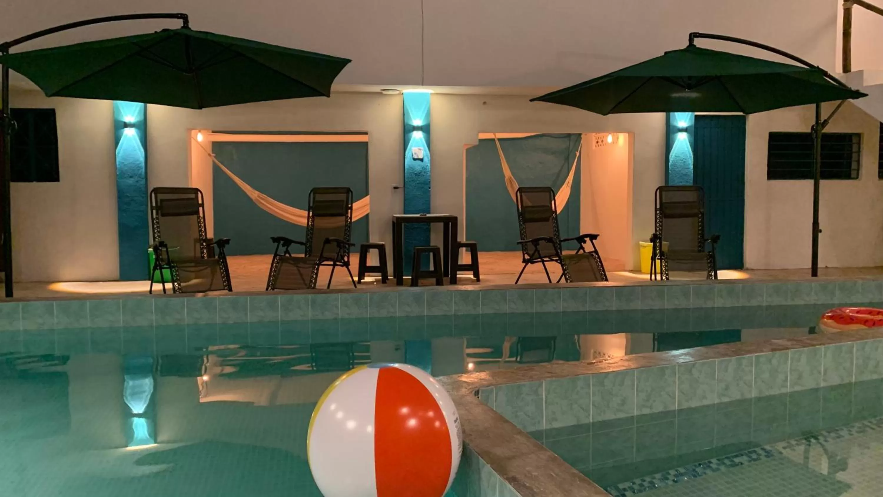 Pool view in Hotel Las Brisas