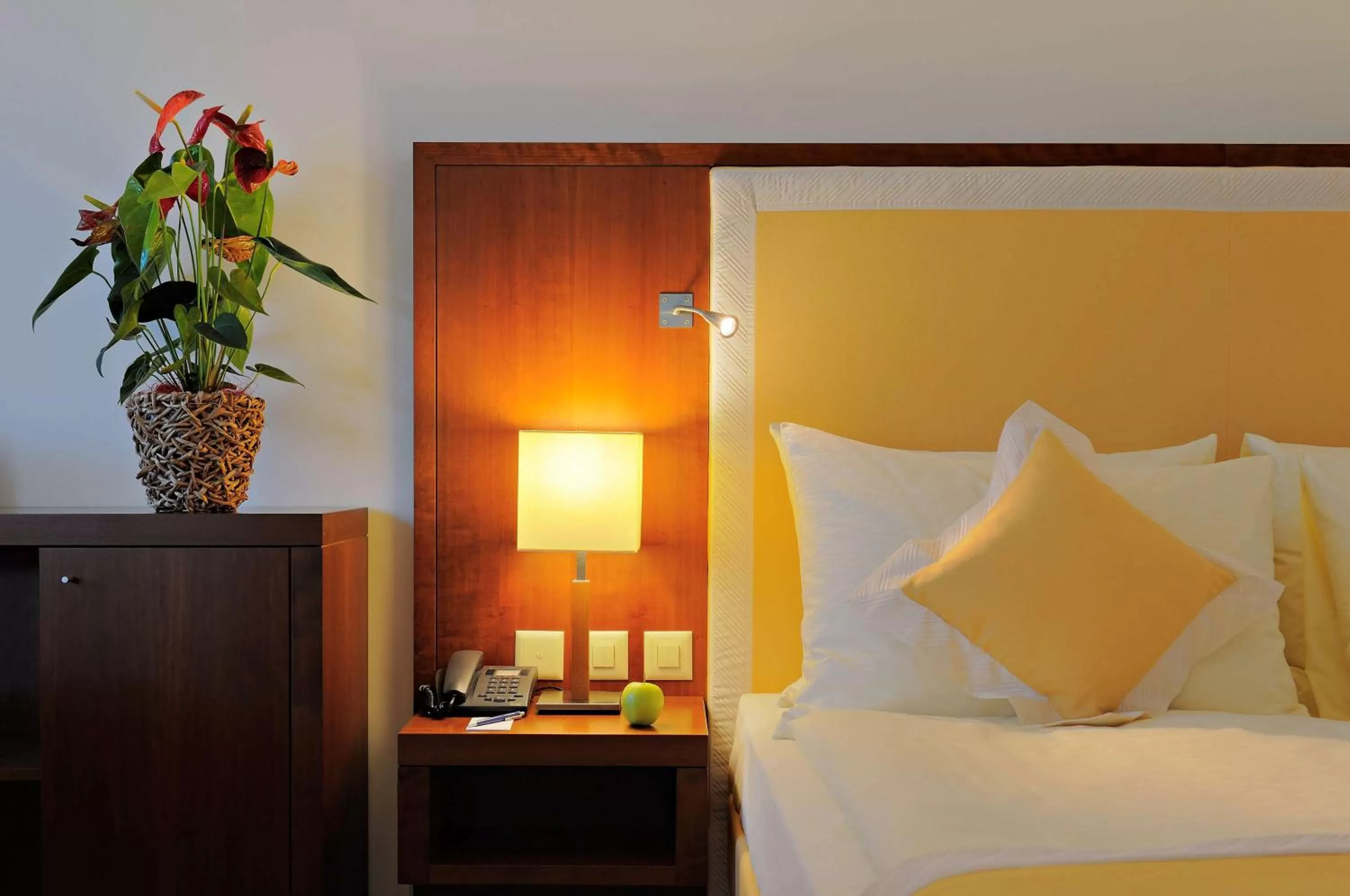 Photo of the whole room, Bed in Radisson Blu Hotel, St. Gallen