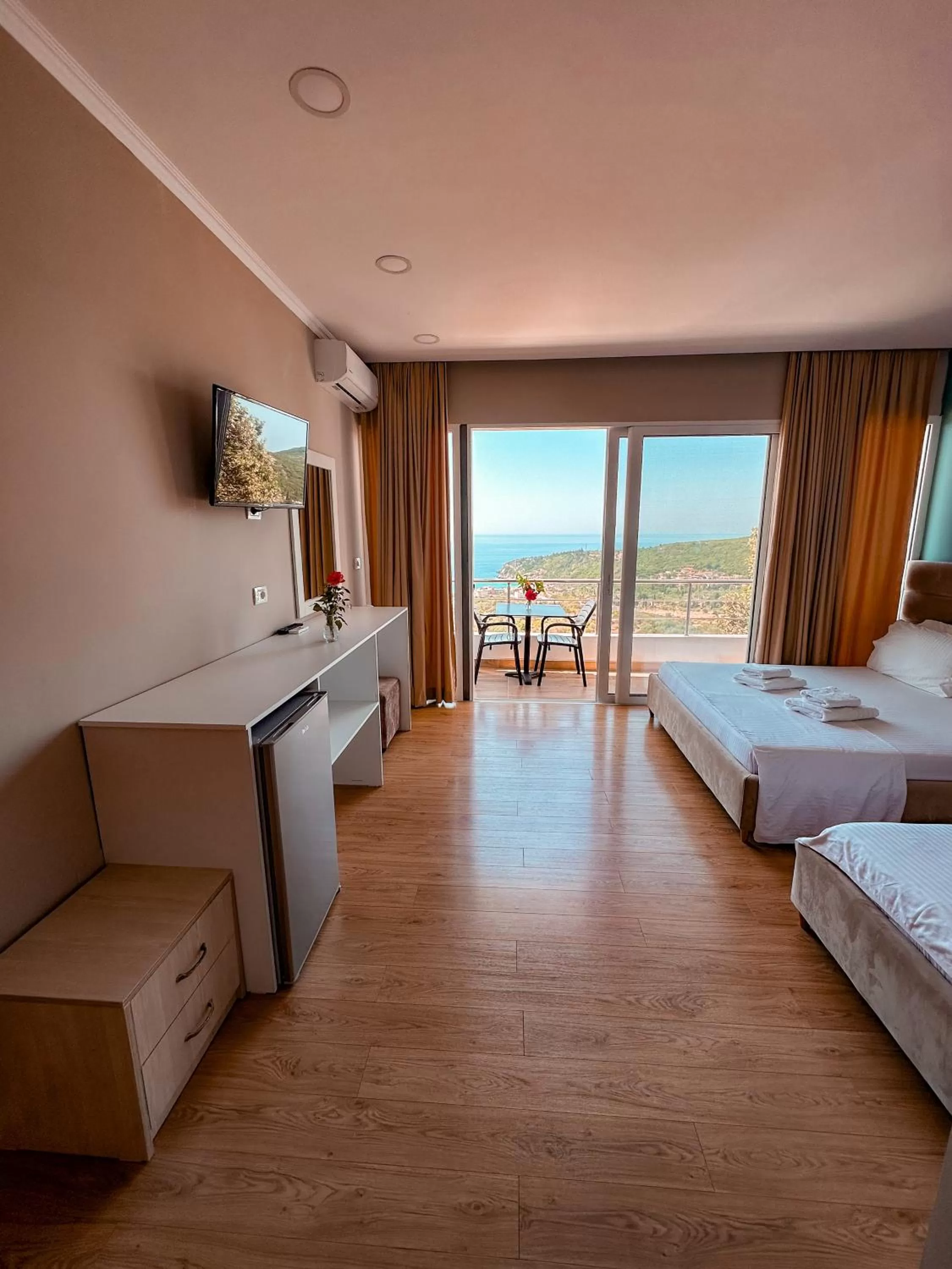 Sea view in Aphrodite Garden Rooms & Apartment