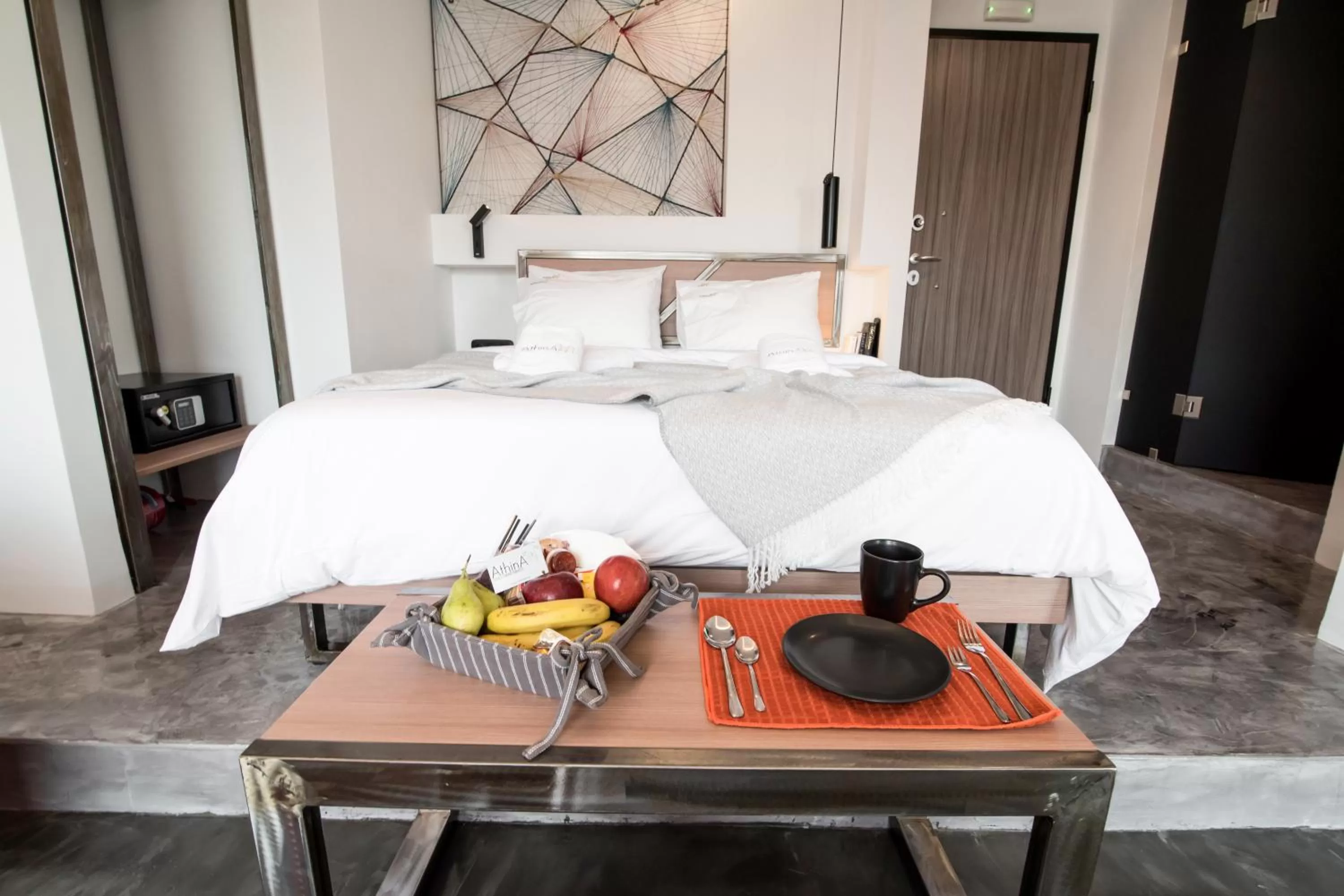 Bedroom, Bed in AthinA STREETAPARTMENTS