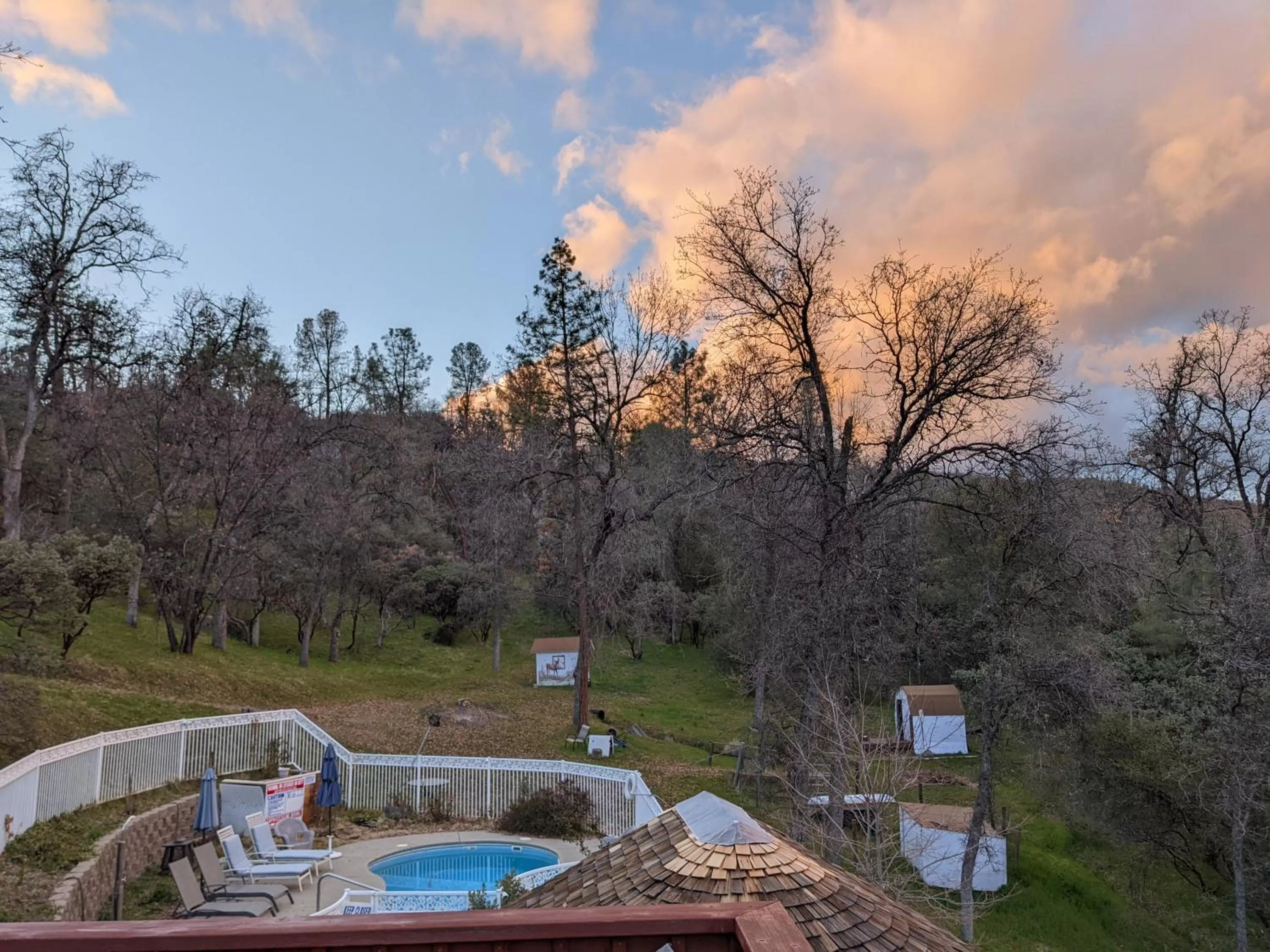 View (from property/room) in A Bed of Roses