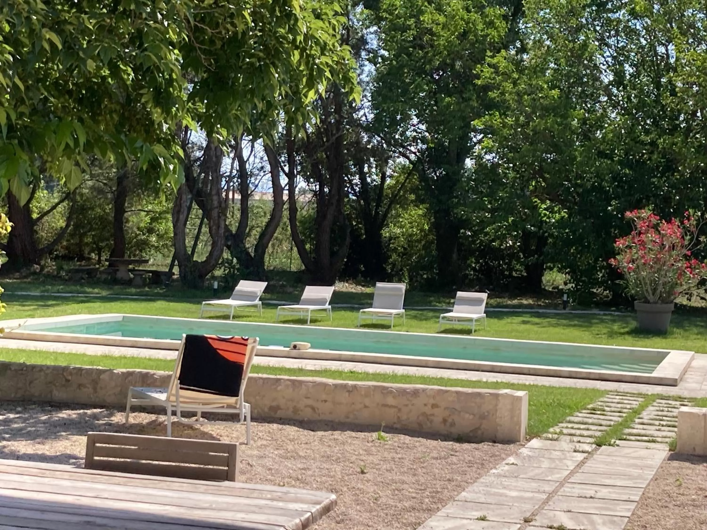 Natural landscape in Mas Galinette