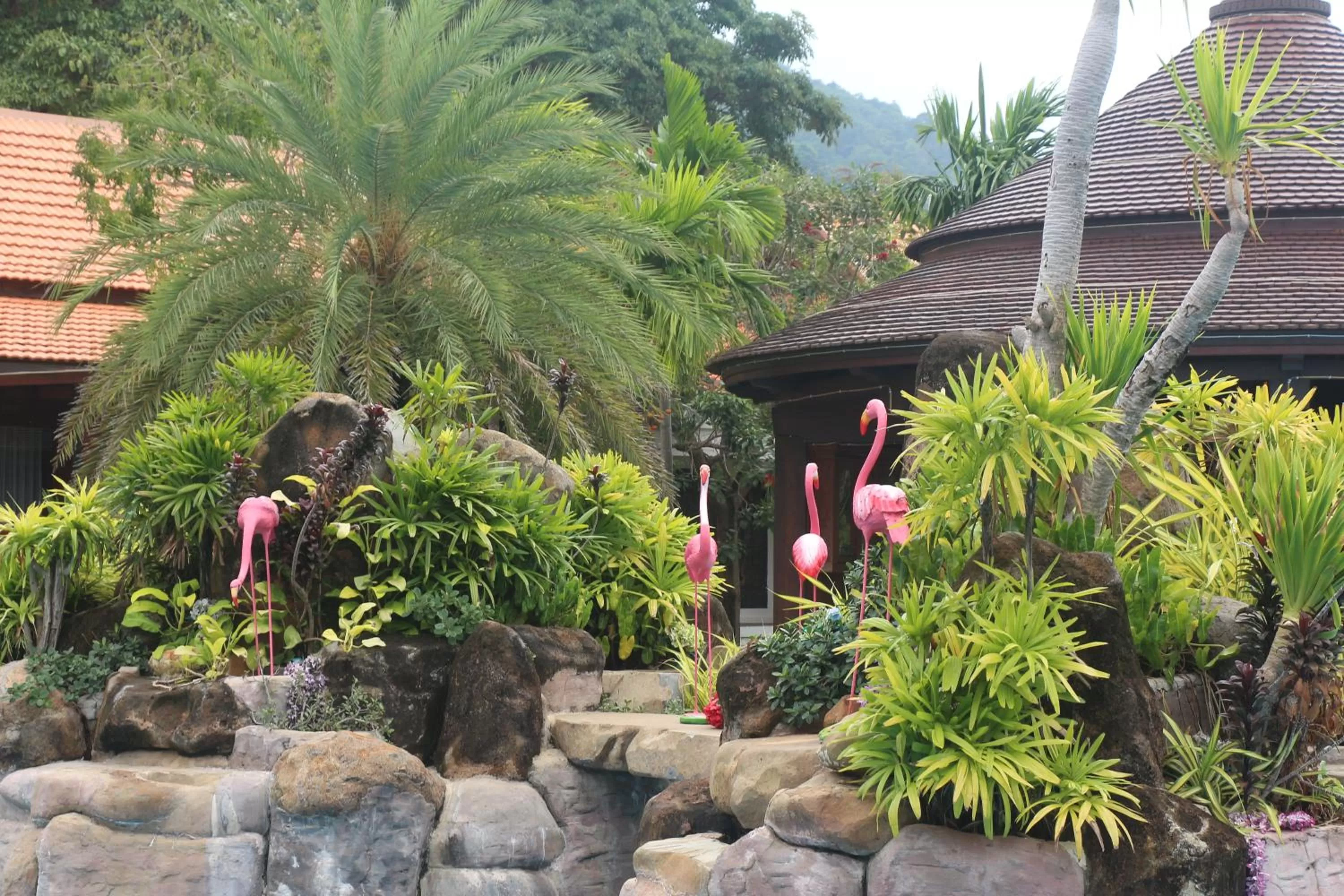 Pool view in Try Palace Resort-Kep