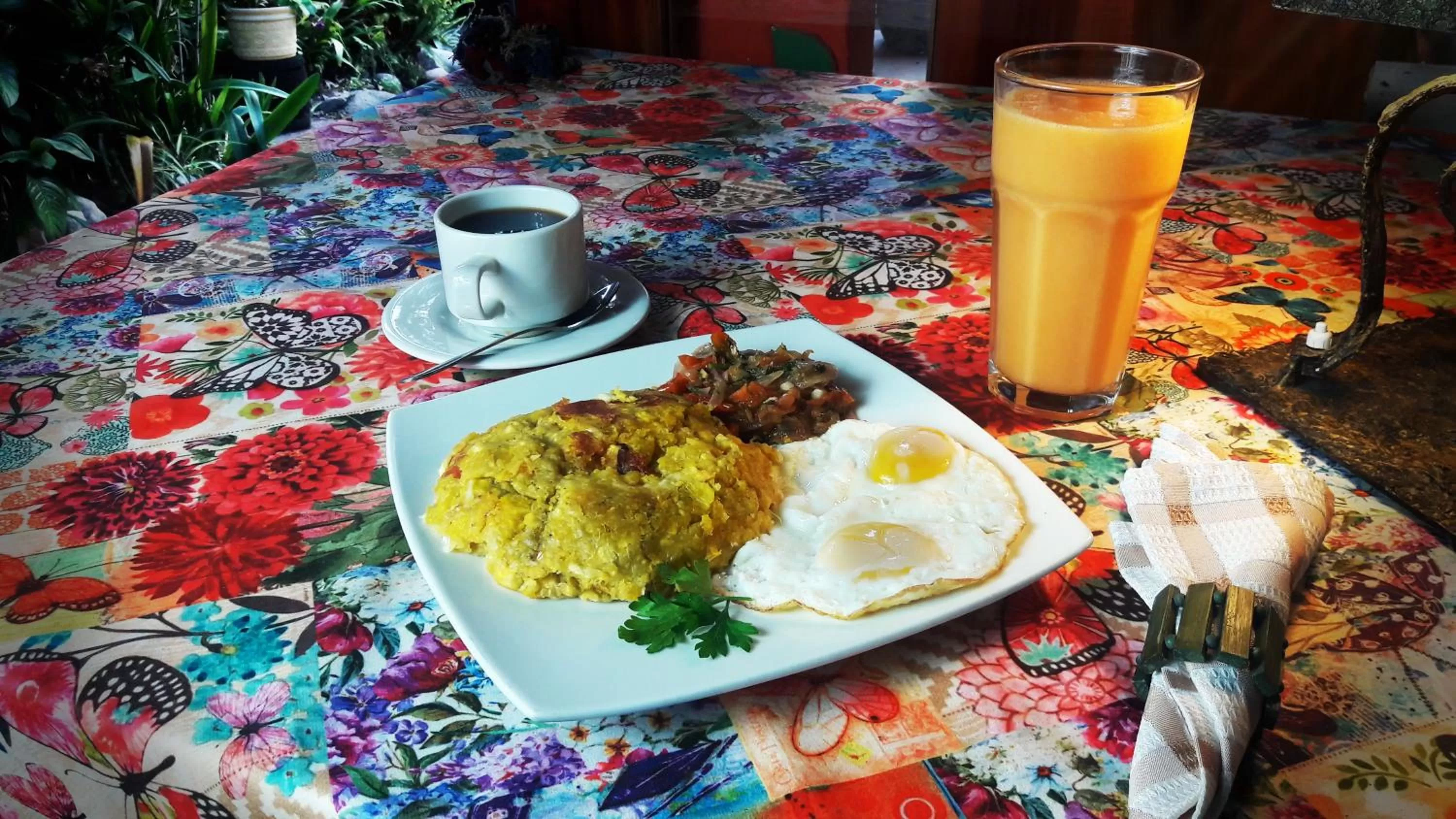 Breakfast in Spa Hosteria Miramelindo