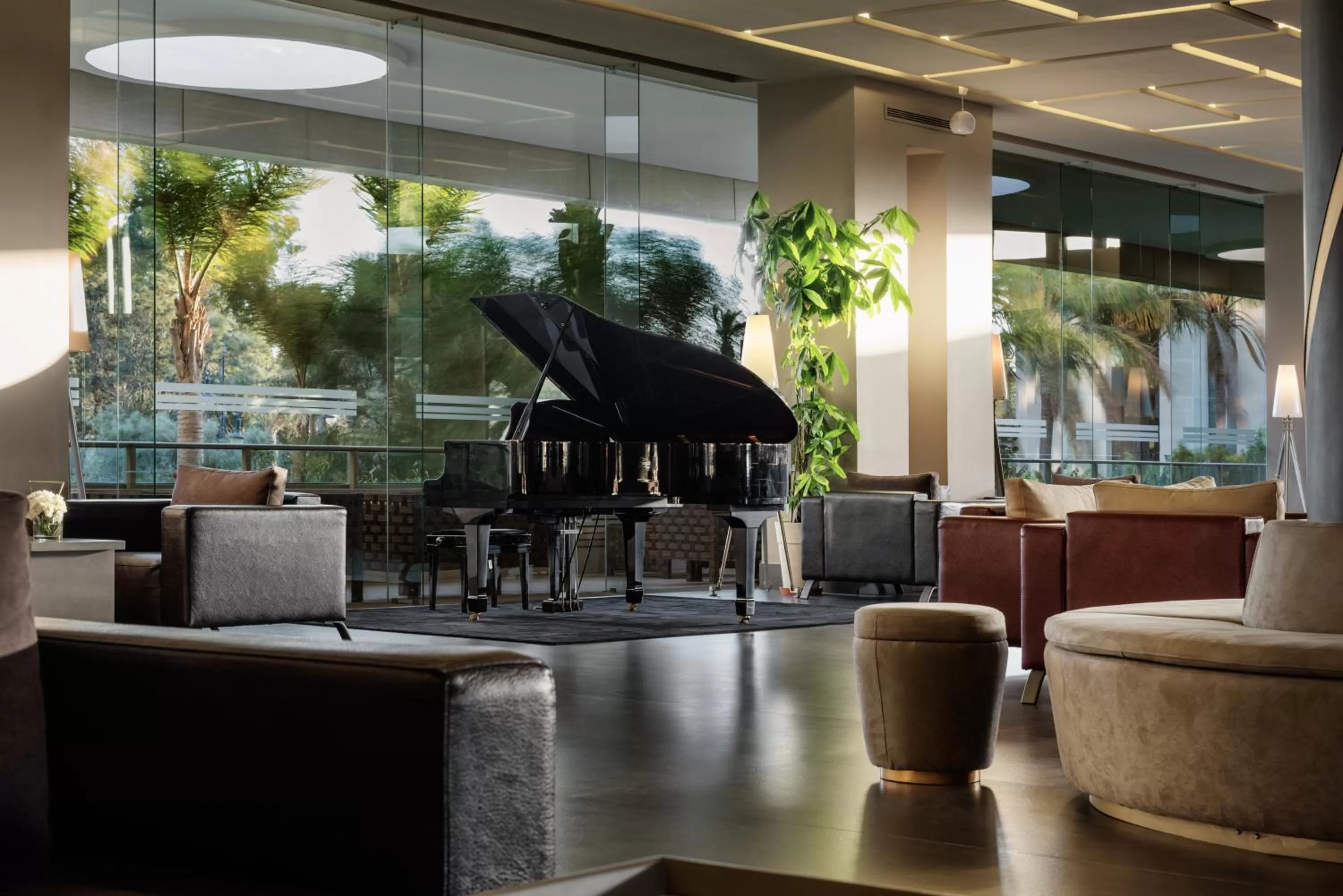 Patio in Mövenpick Hotel & Casino Malabata Tanger