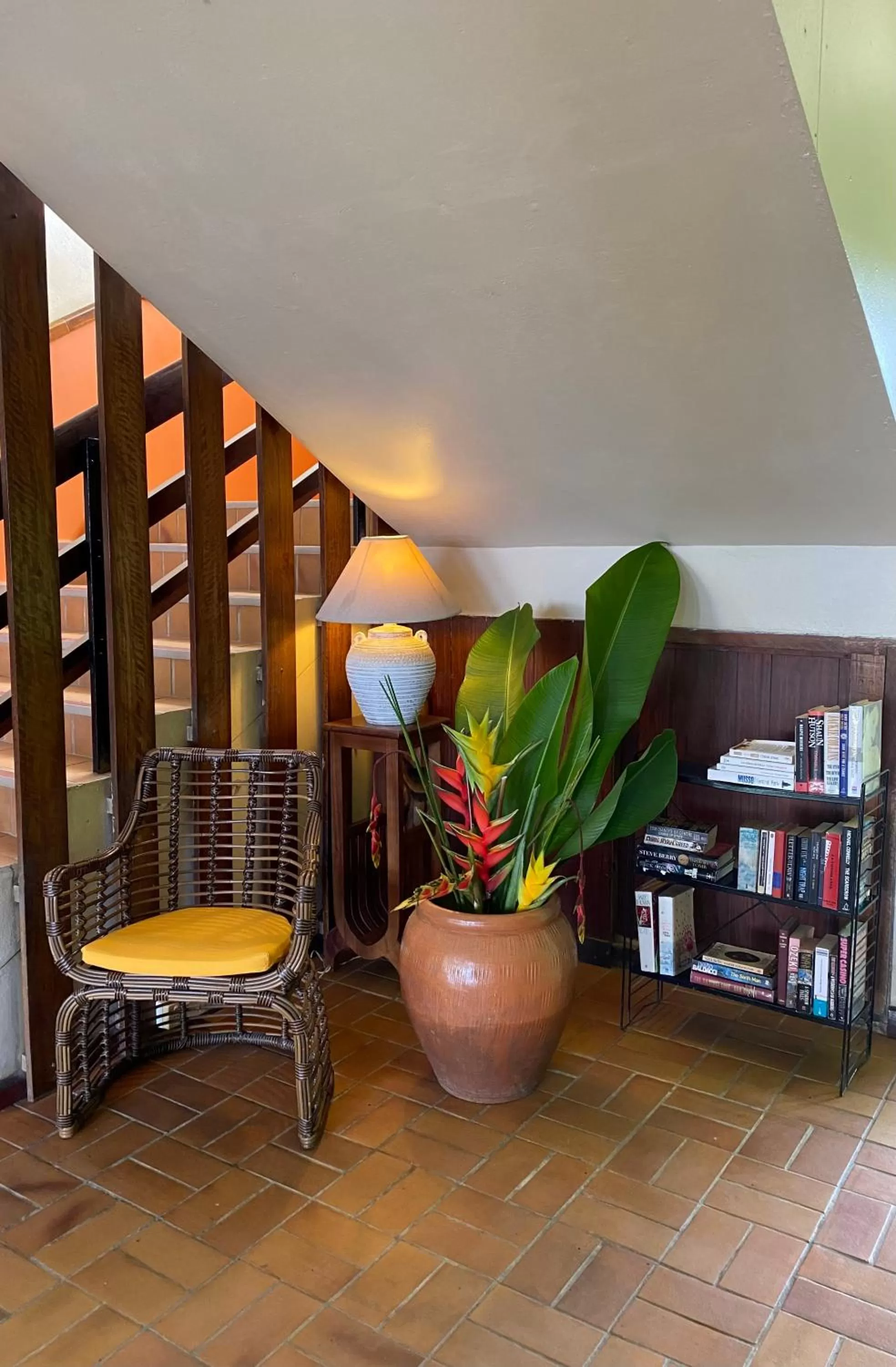 Library in Hotel Santo Vanuatu