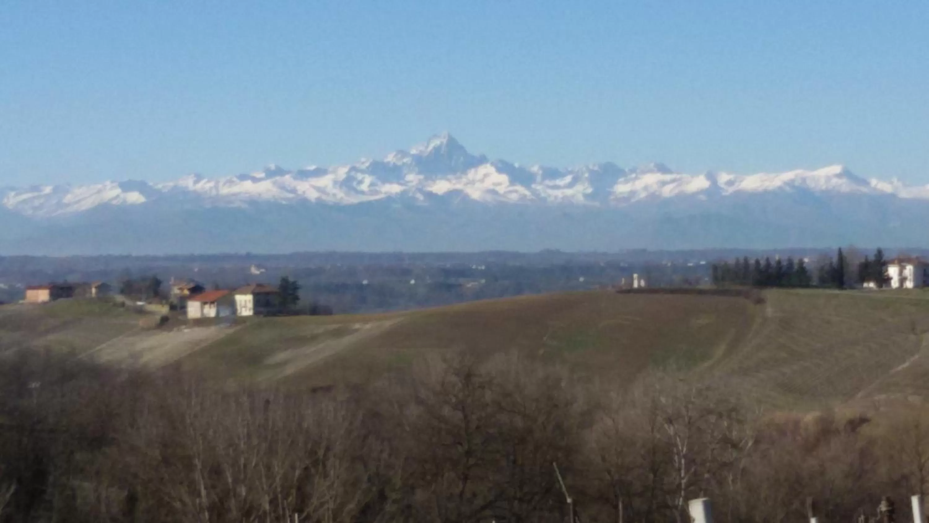 Natural landscape in Cascina Torello