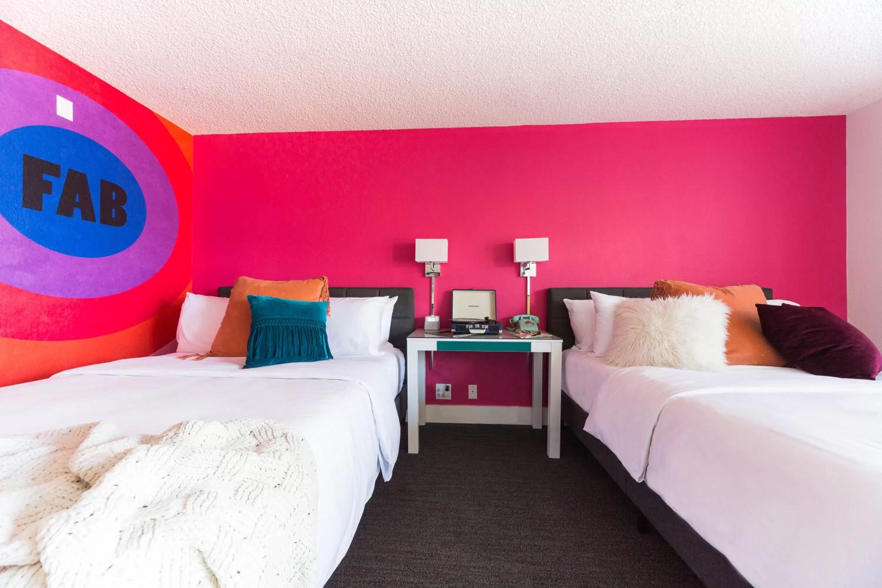 Bed in Rambler Hotel