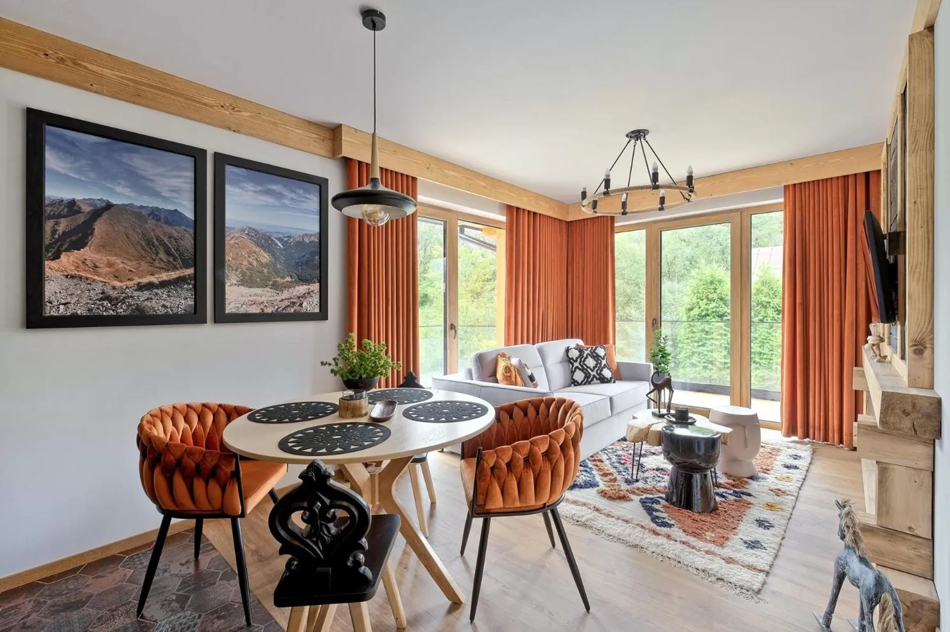 Living room in Rezydencja Górska Odkryj Zakopane