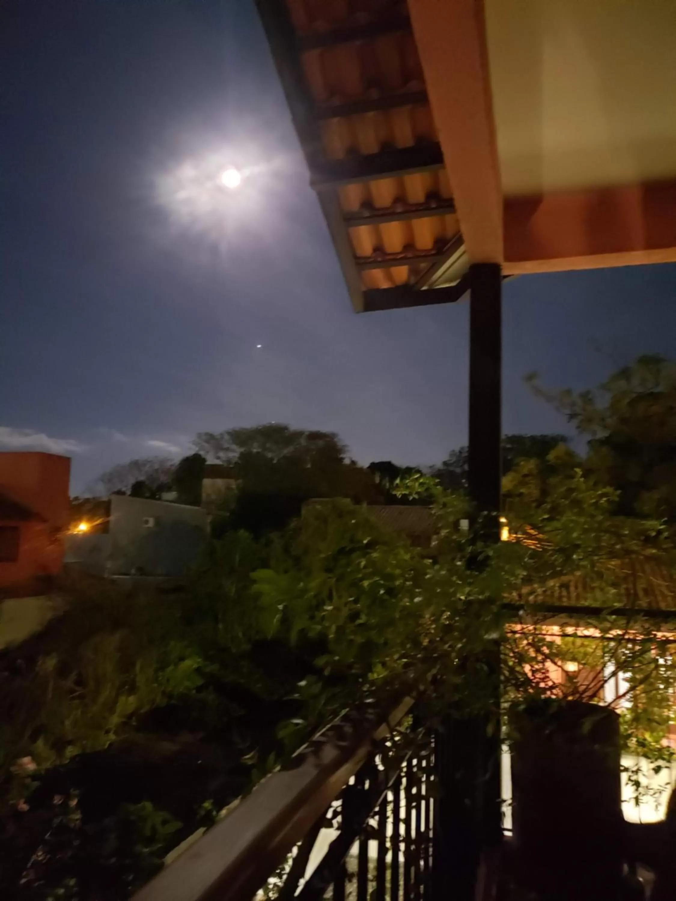 Balcony/Terrace in Pousada Vila Rosada