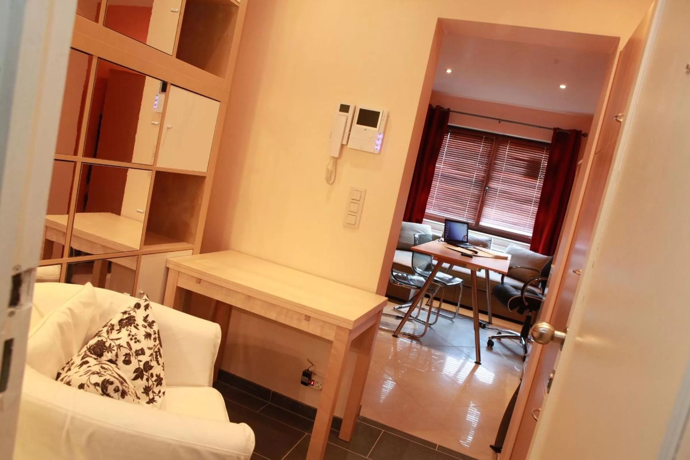 Living room in Residence la Fraisiere