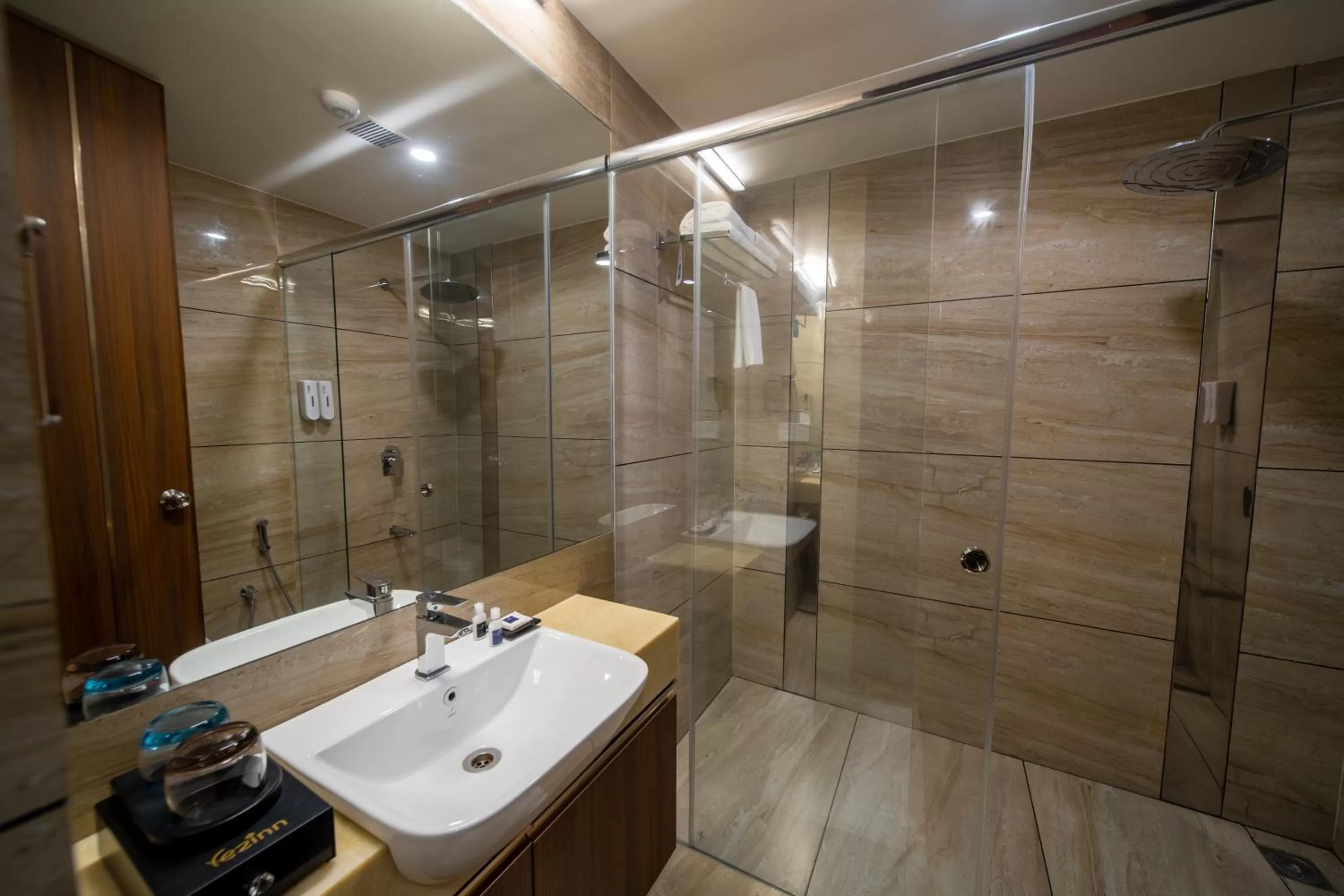 Bathroom in Fezinn Hotel - Best Wayanad Hotel in 2024