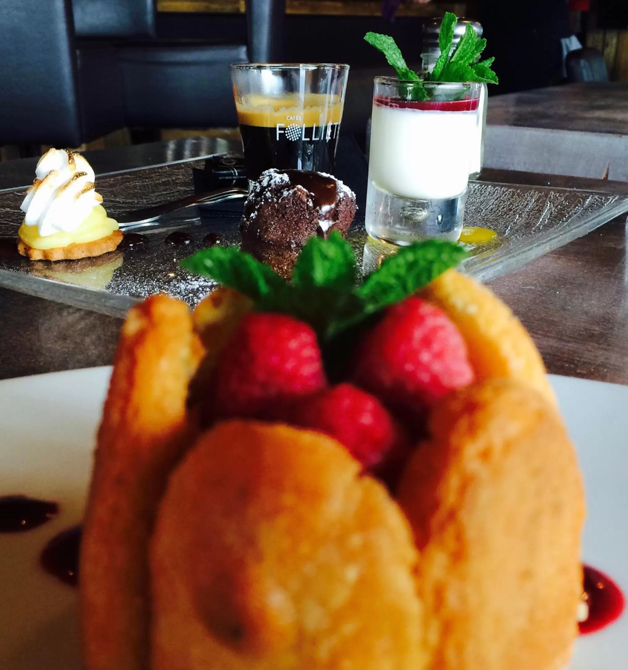 Food close-up in Alberta Hotel & Spa