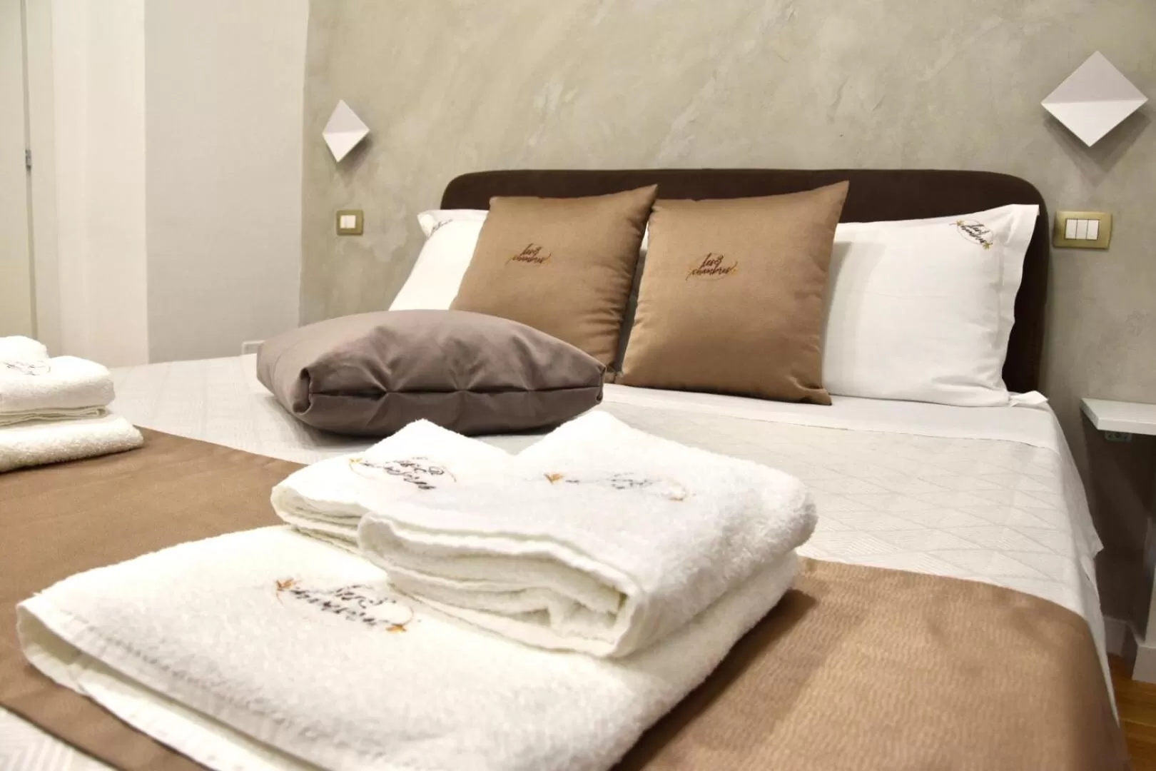 Bed in Les 3 Chambres