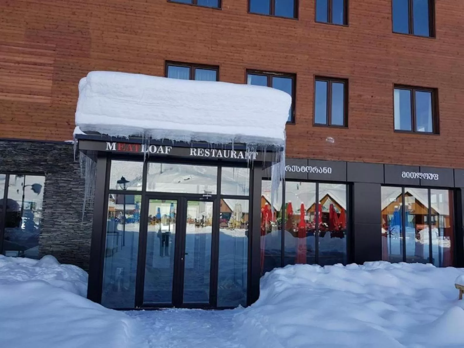 Restaurant/places to eat, Winter in New Gudauri Loft 2