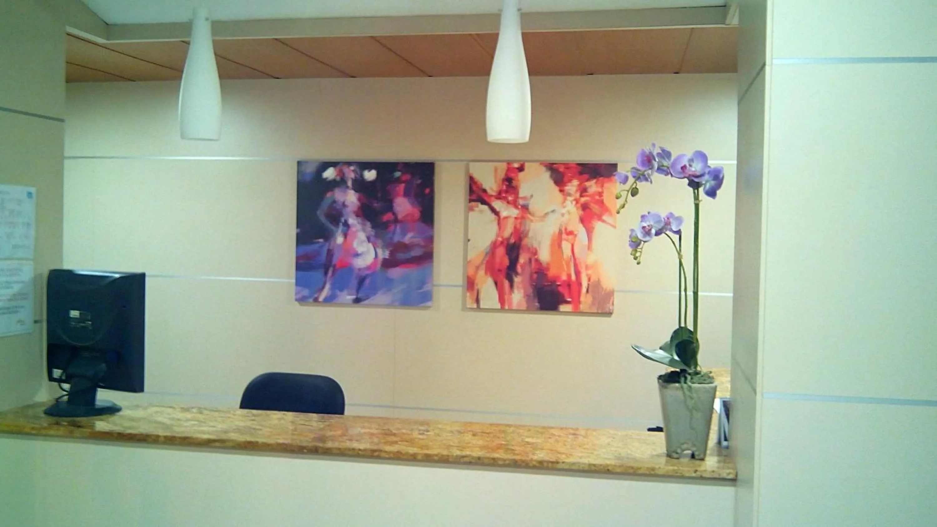 Lobby or reception in Hotel Ribera