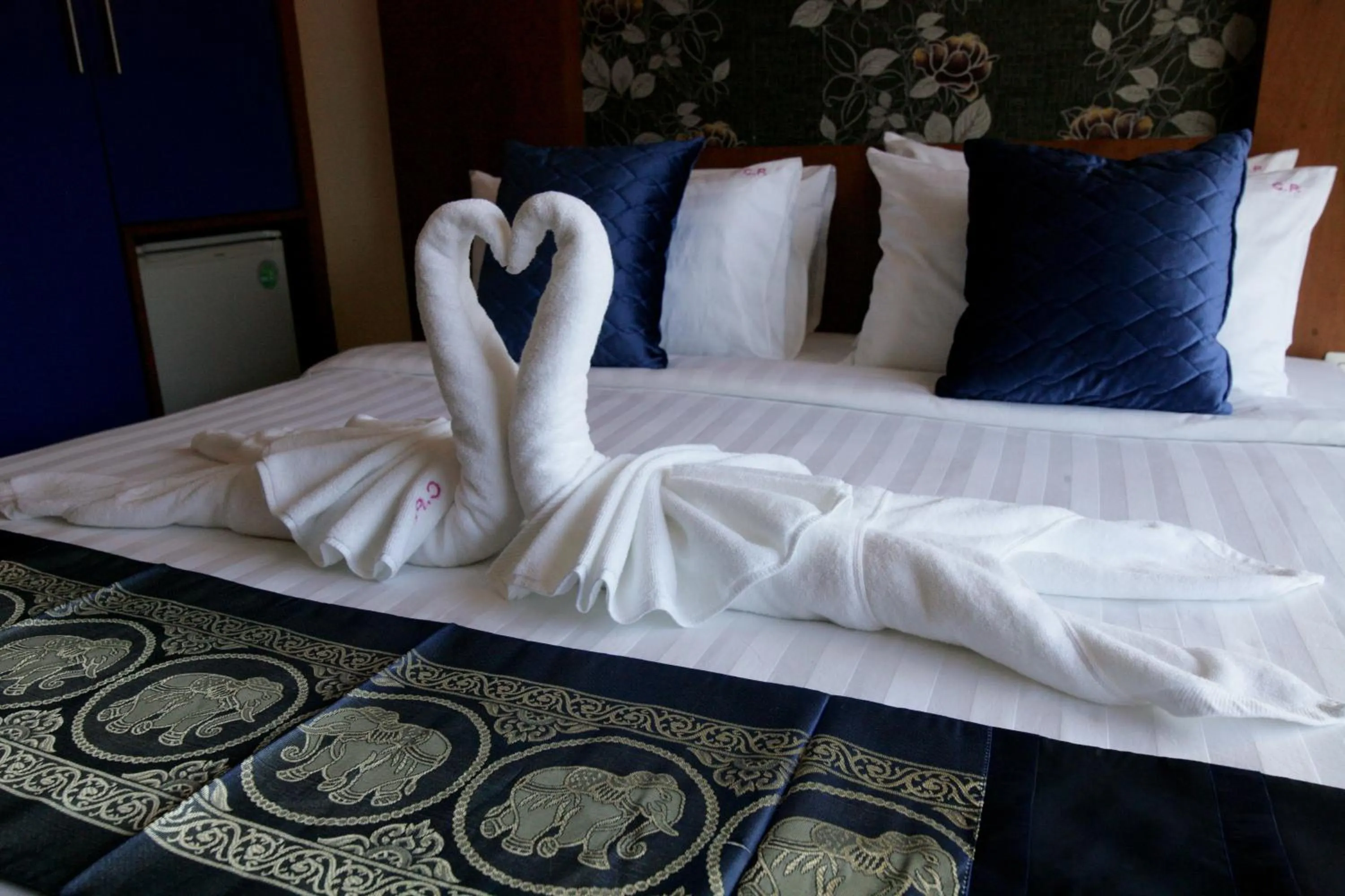 Bed in Calypso Patong Hotel