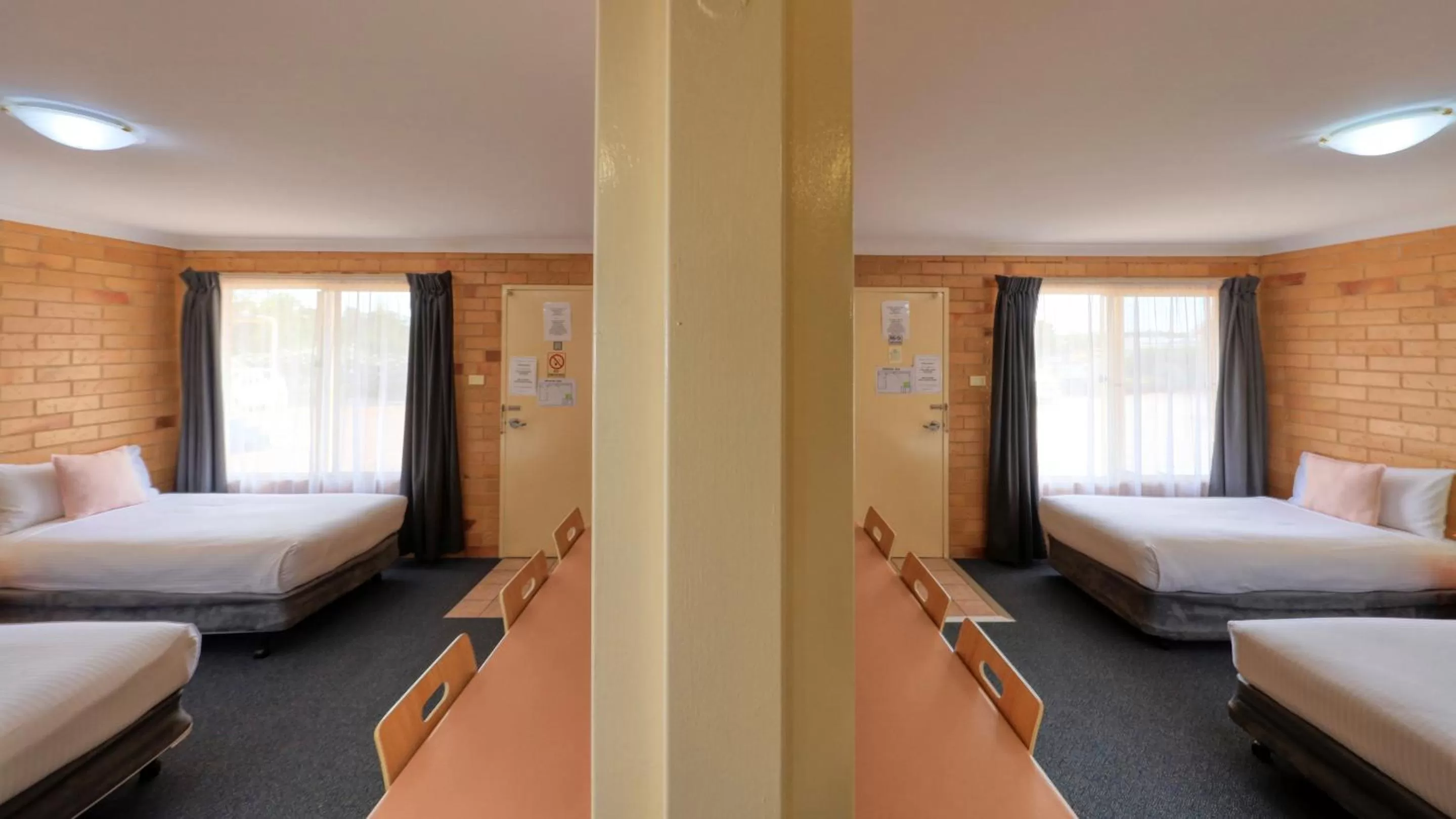 Bed in North Parkes Motel