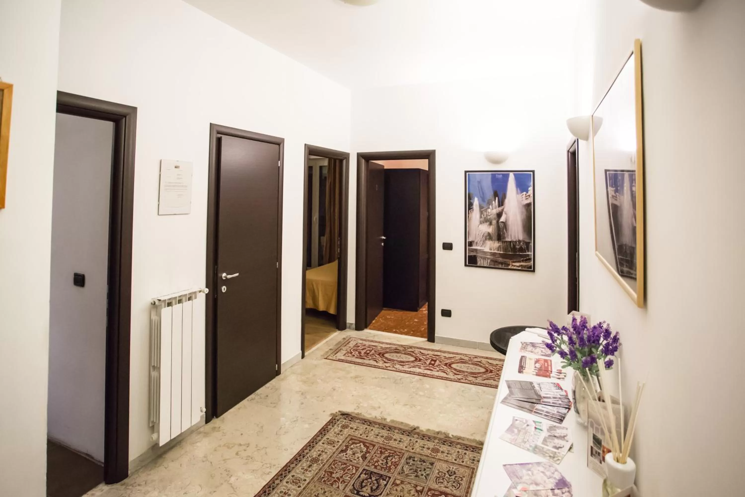 Lobby or reception, Bed in B&B Villa Adriana