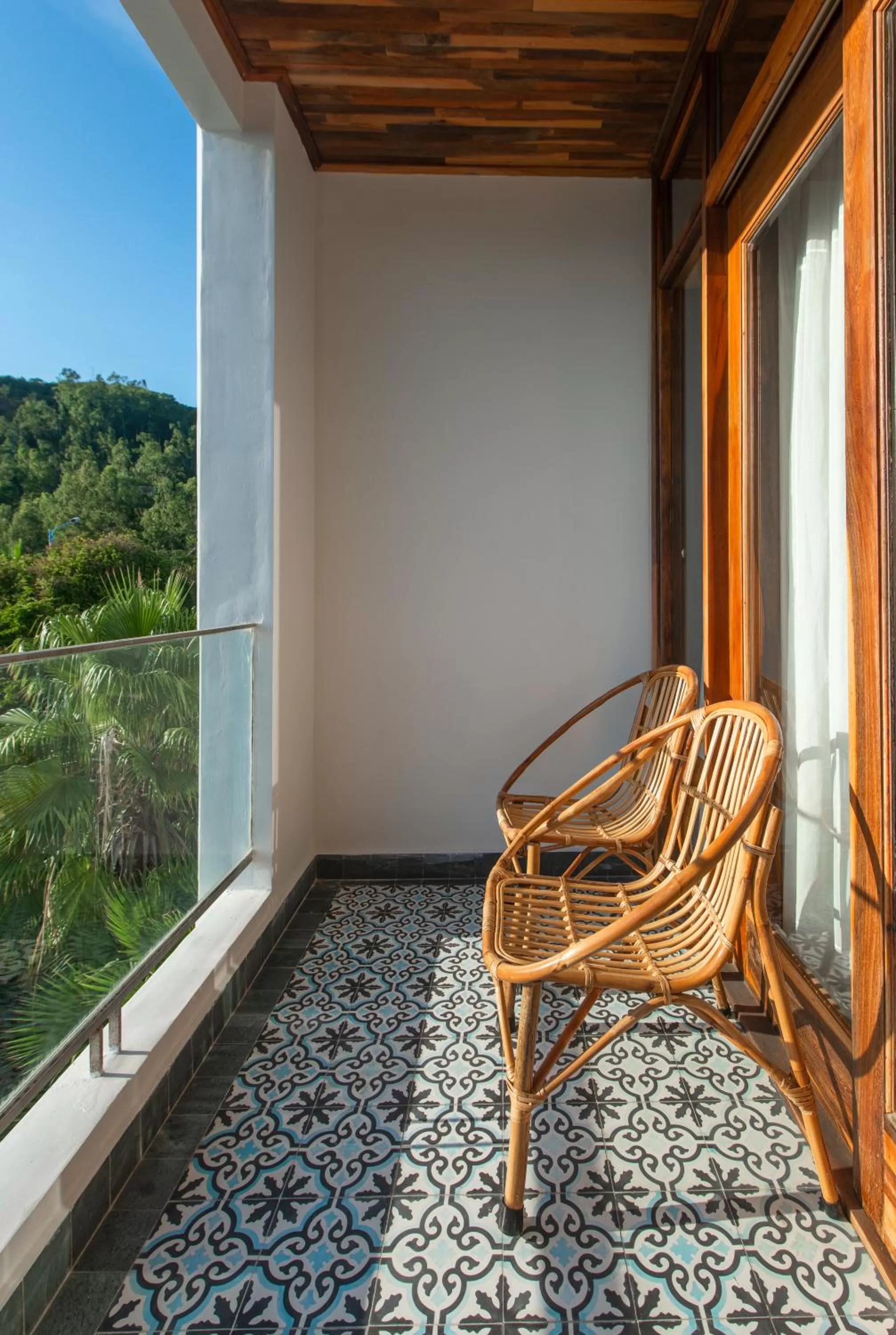 Balcony/Terrace in Alibu Resort Nha Trang