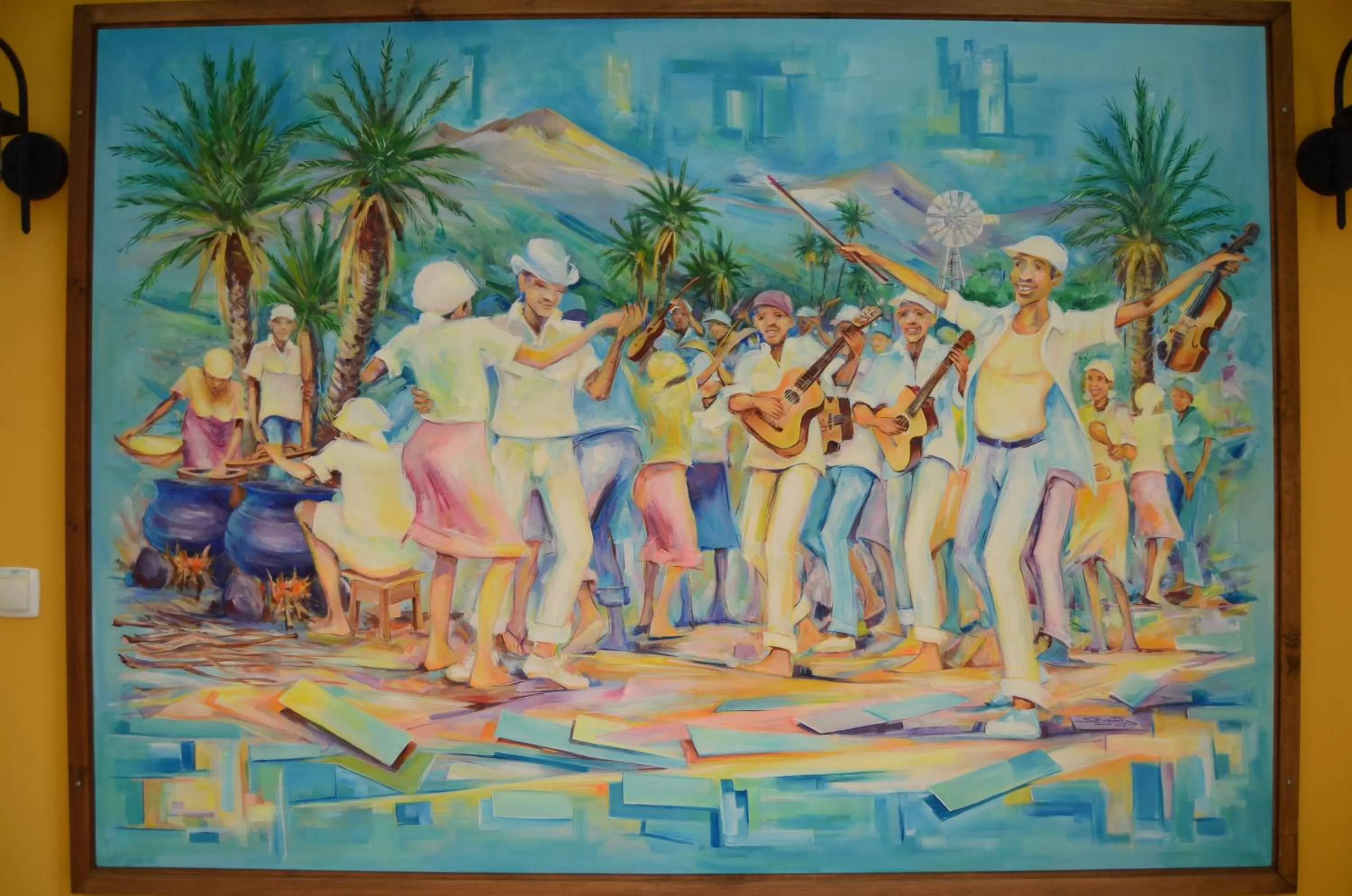 Decorative detail in Kira's Boutique Hotel