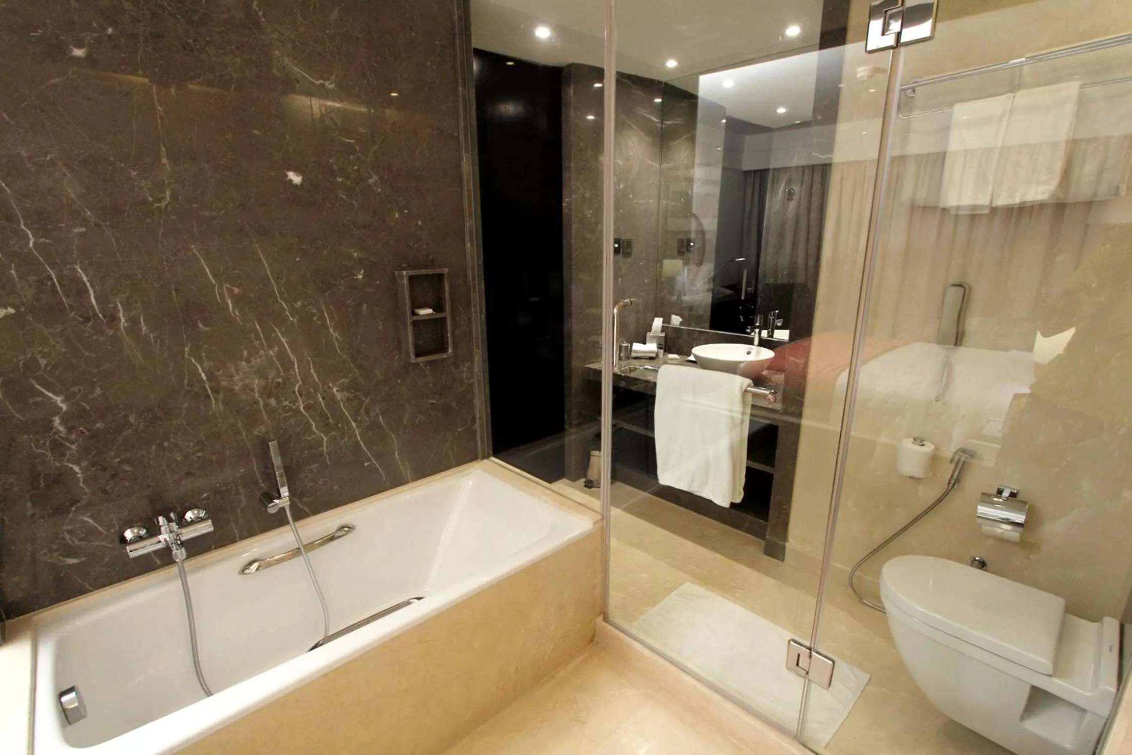 Bath in Crowne Plaza Pune City Centre by IHG