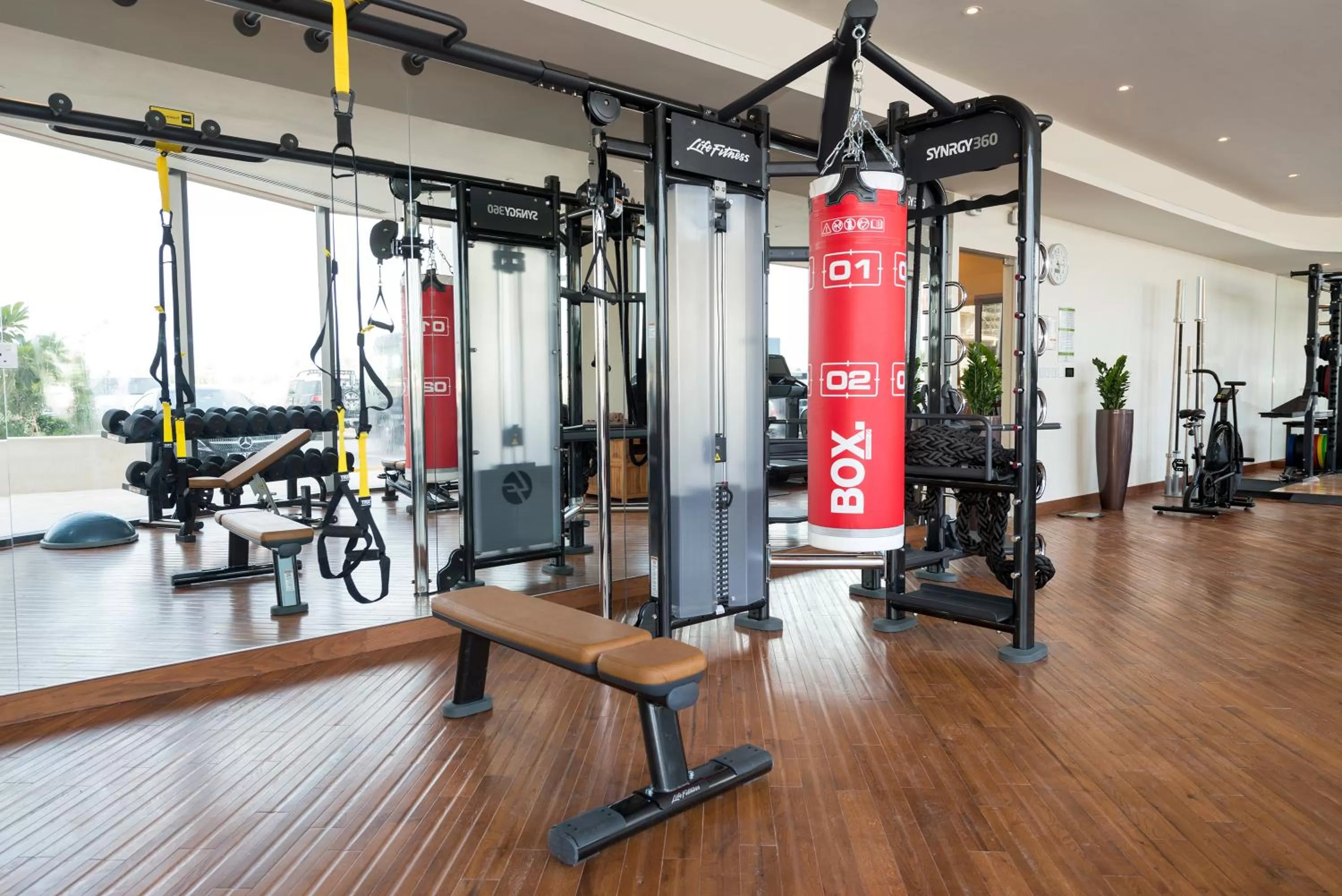 Fitness centre/facilities in The Retreat Palm Dubai MGallery by Sofitel