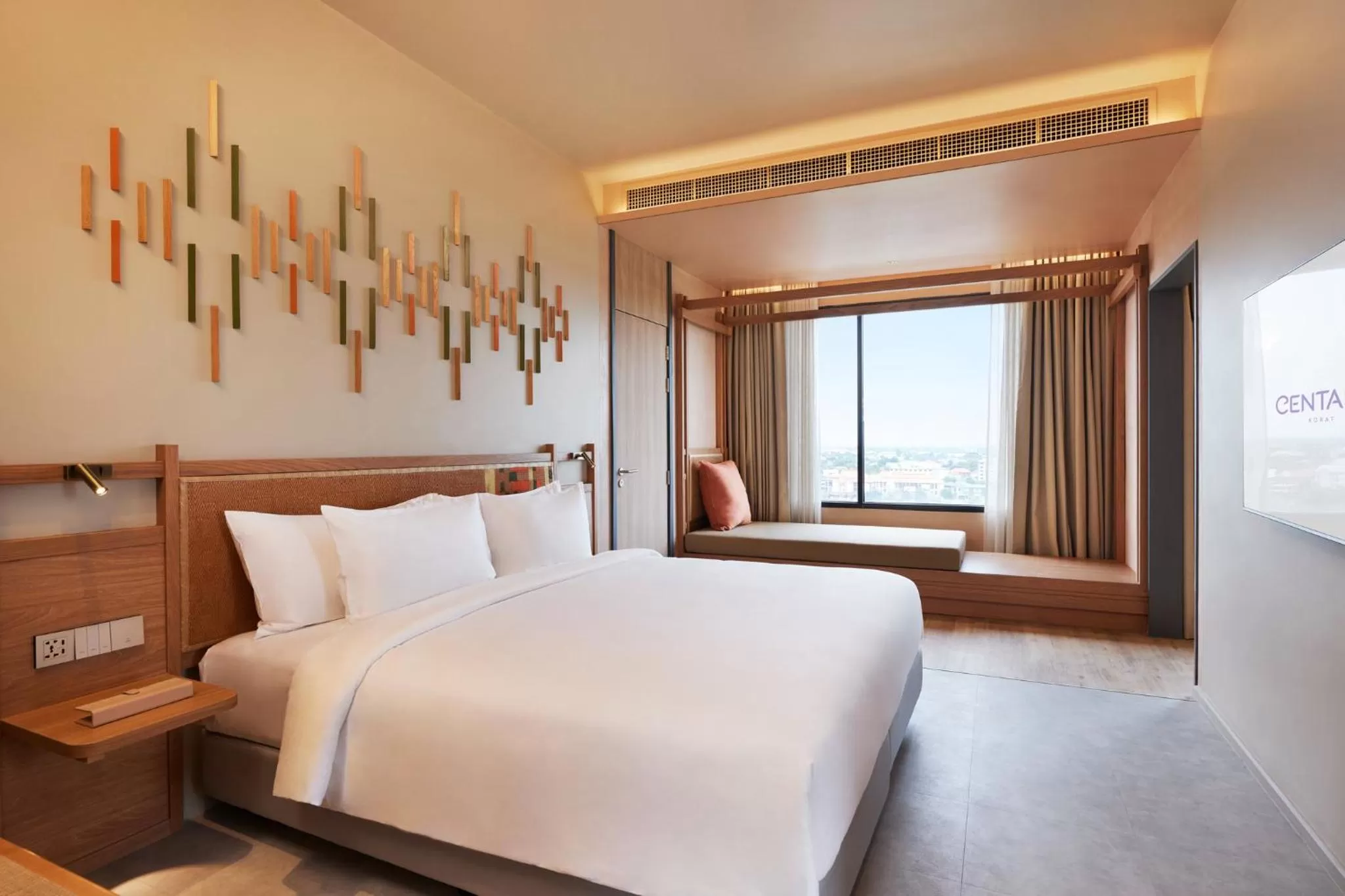 Photo of the whole room, Bed in Centara Korat