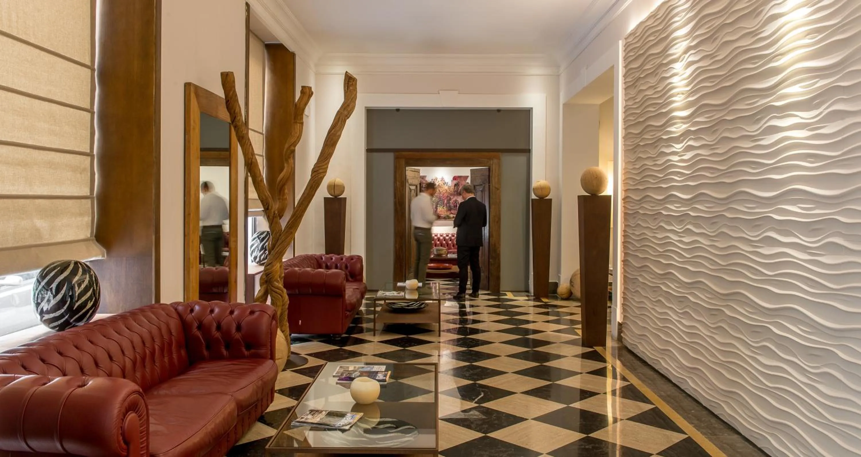 Lobby or reception in Hotel Federico II Central Palace