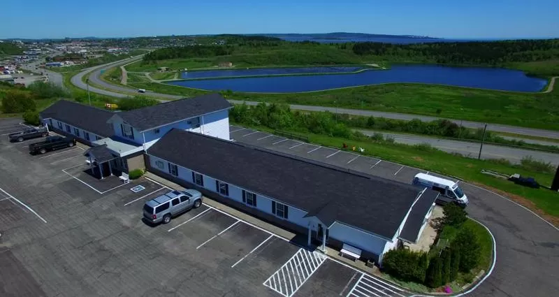 Bird's eye view in Econo Lodge Inn & Suites