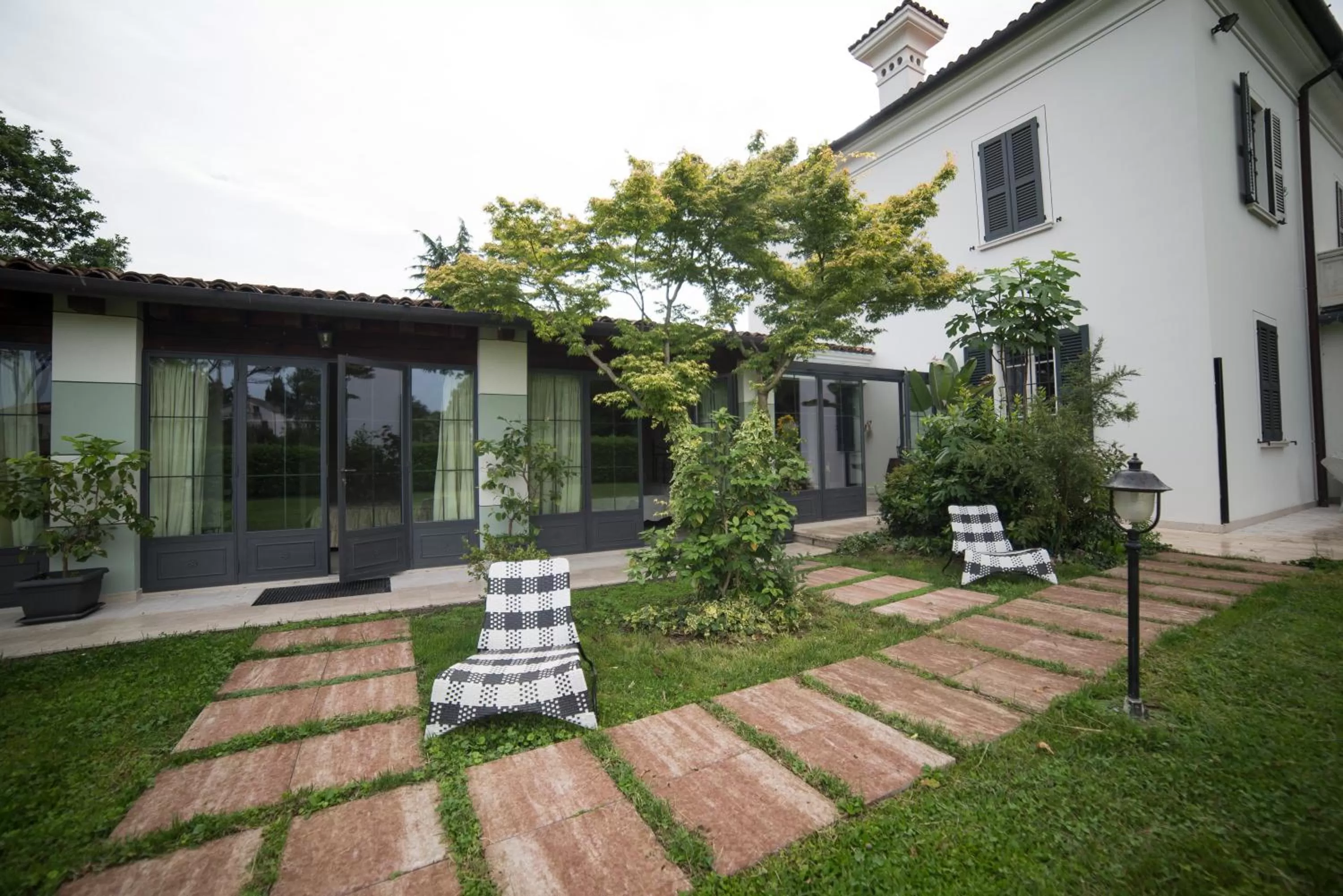 Patio in Villa Franca in Franciacorta