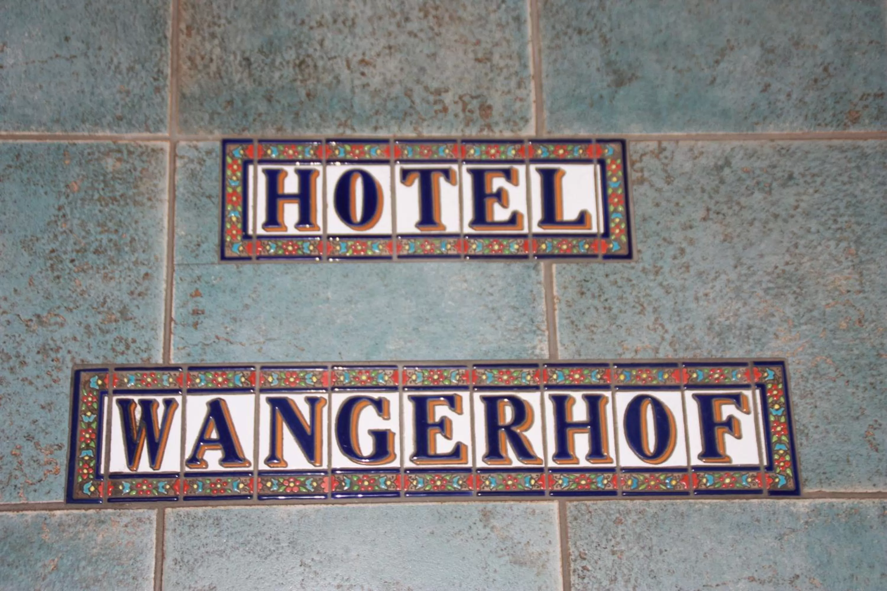 Decorative detail in Hotel Gasthaus Wangerhof