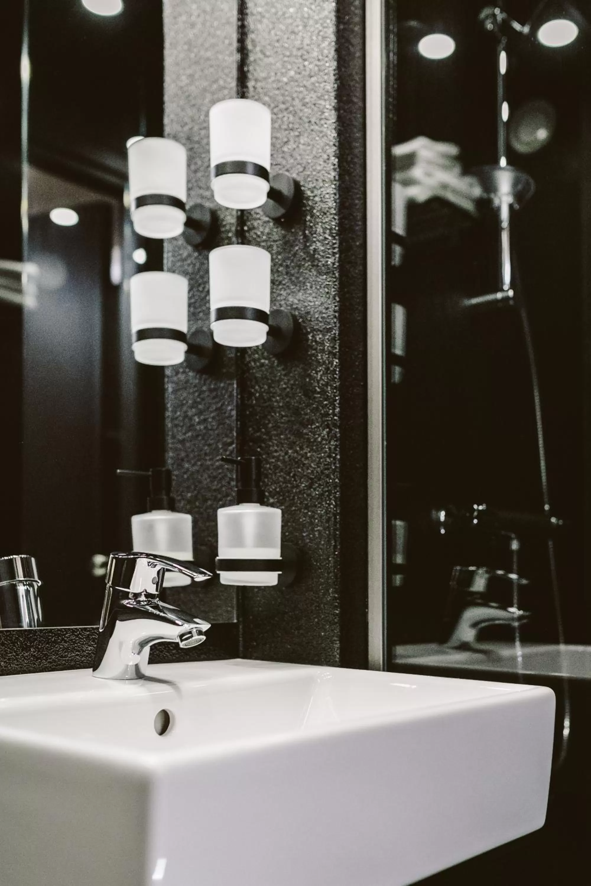 Shower in Hektor Container Hotel