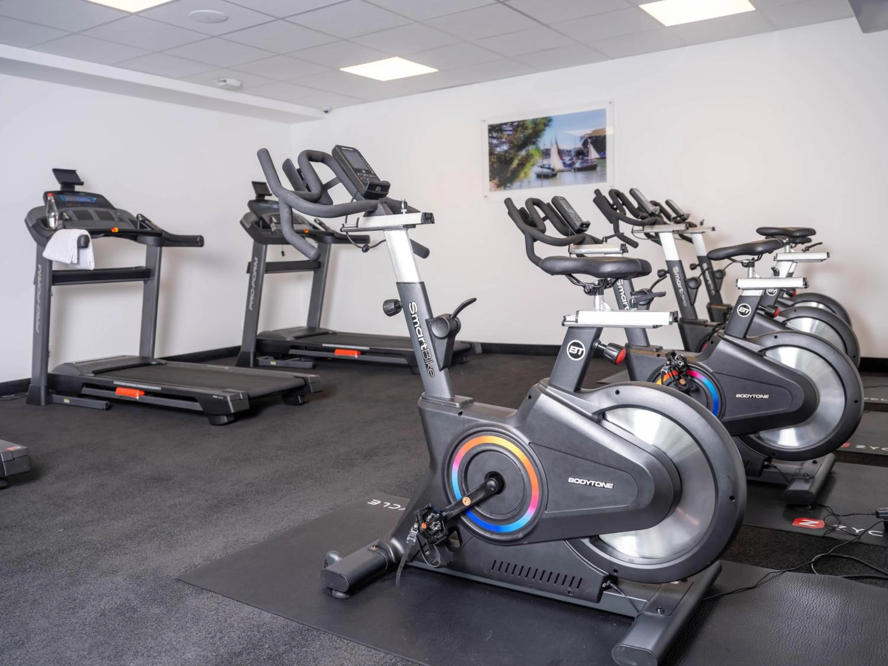 Fitness centre/facilities in Westotel Pornic Côte de Jade