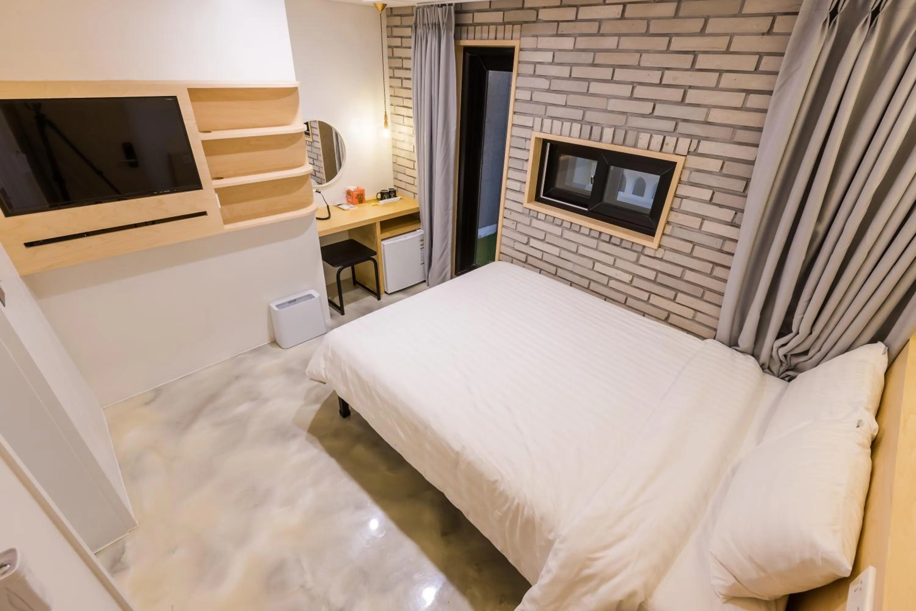 Bed in Hotel Baroato 2nd