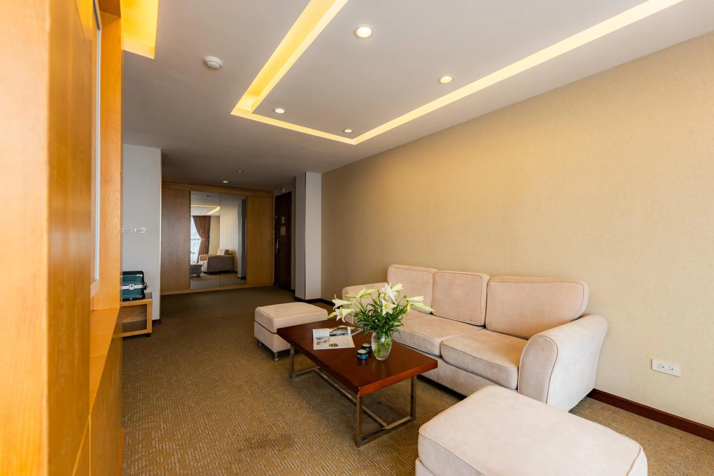 Living room in Riverside Hanoi Hotel