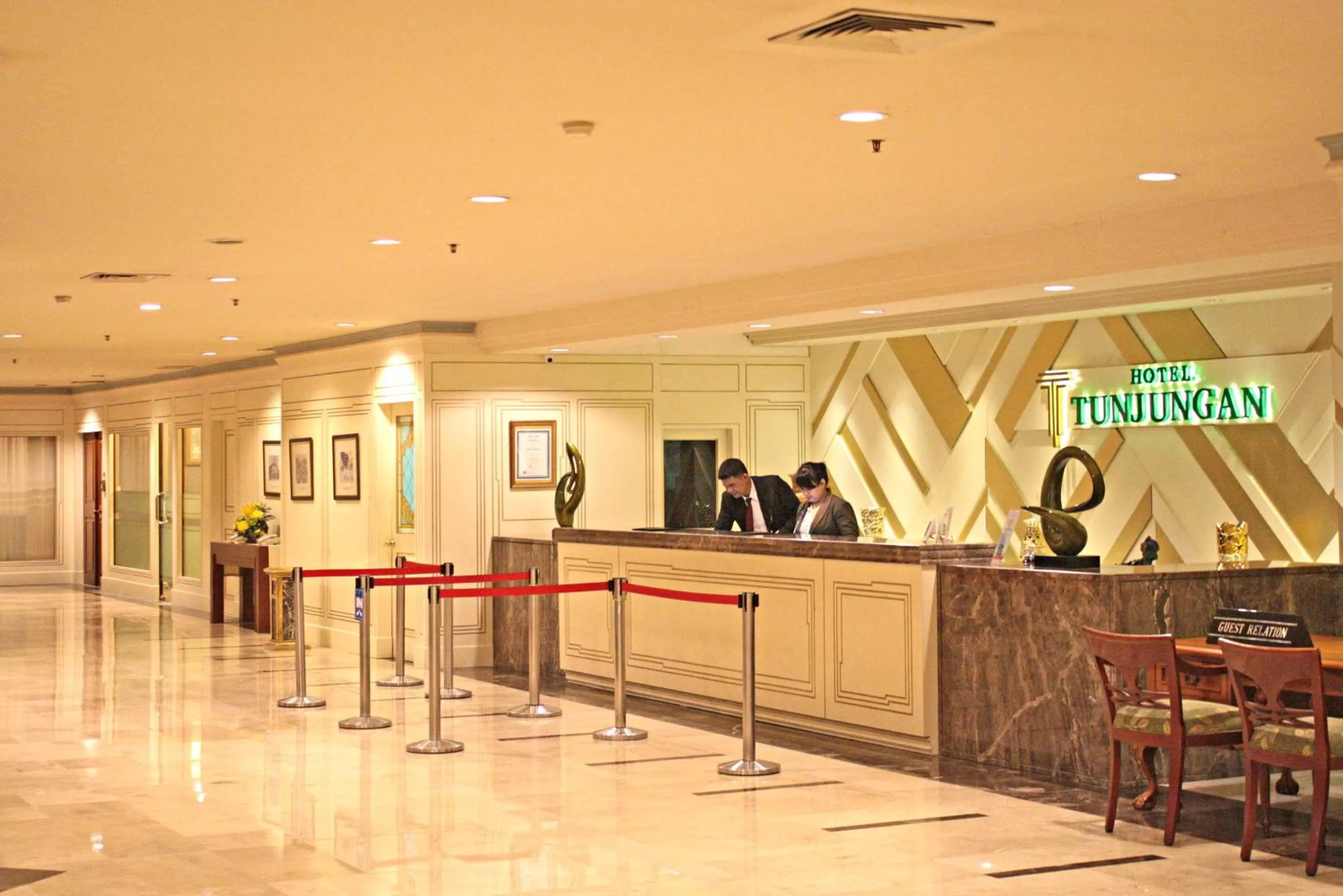 Lobby or reception in Tunjungan Hotel