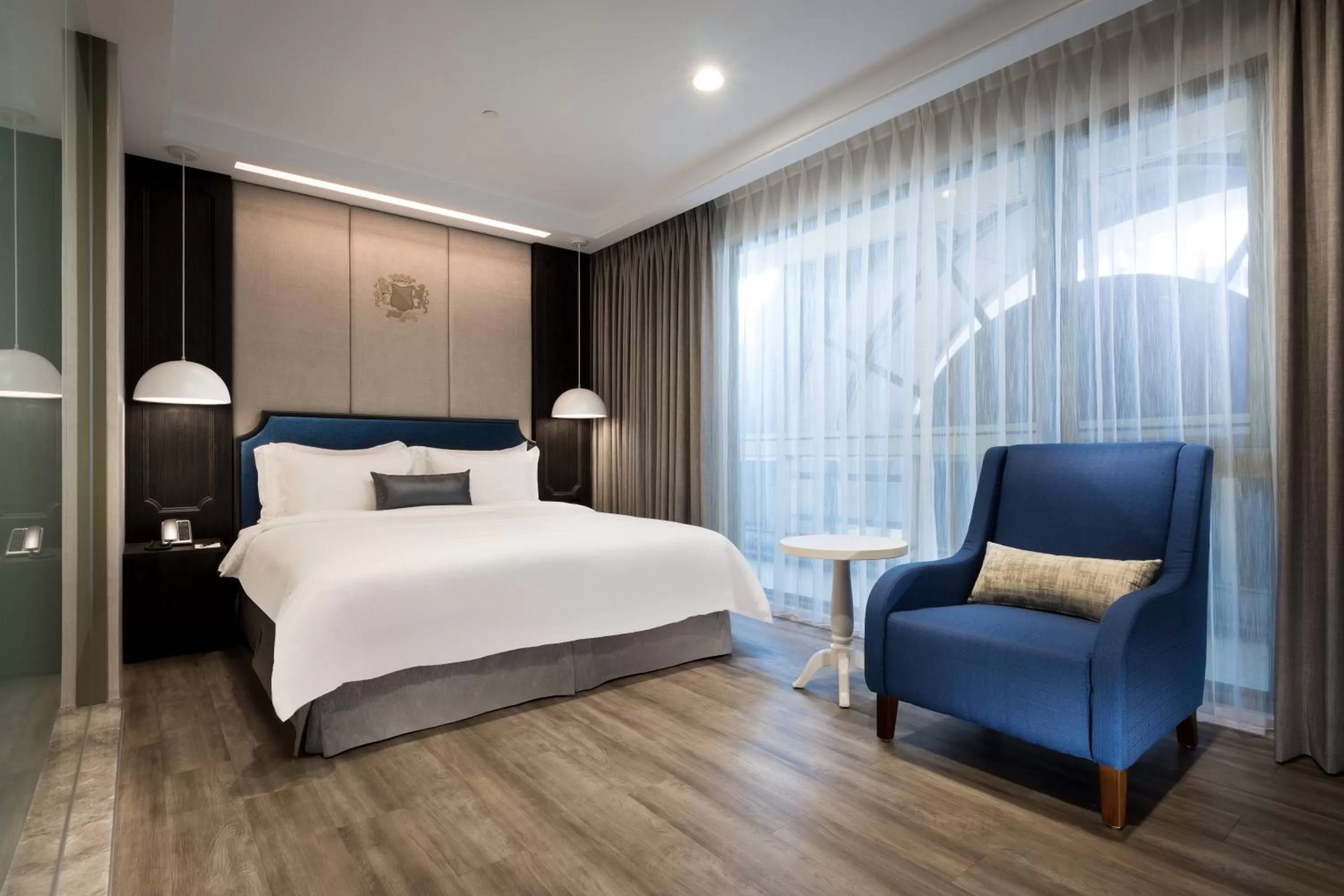 Bed in 台南星鑽國際商旅 Hua Hotel