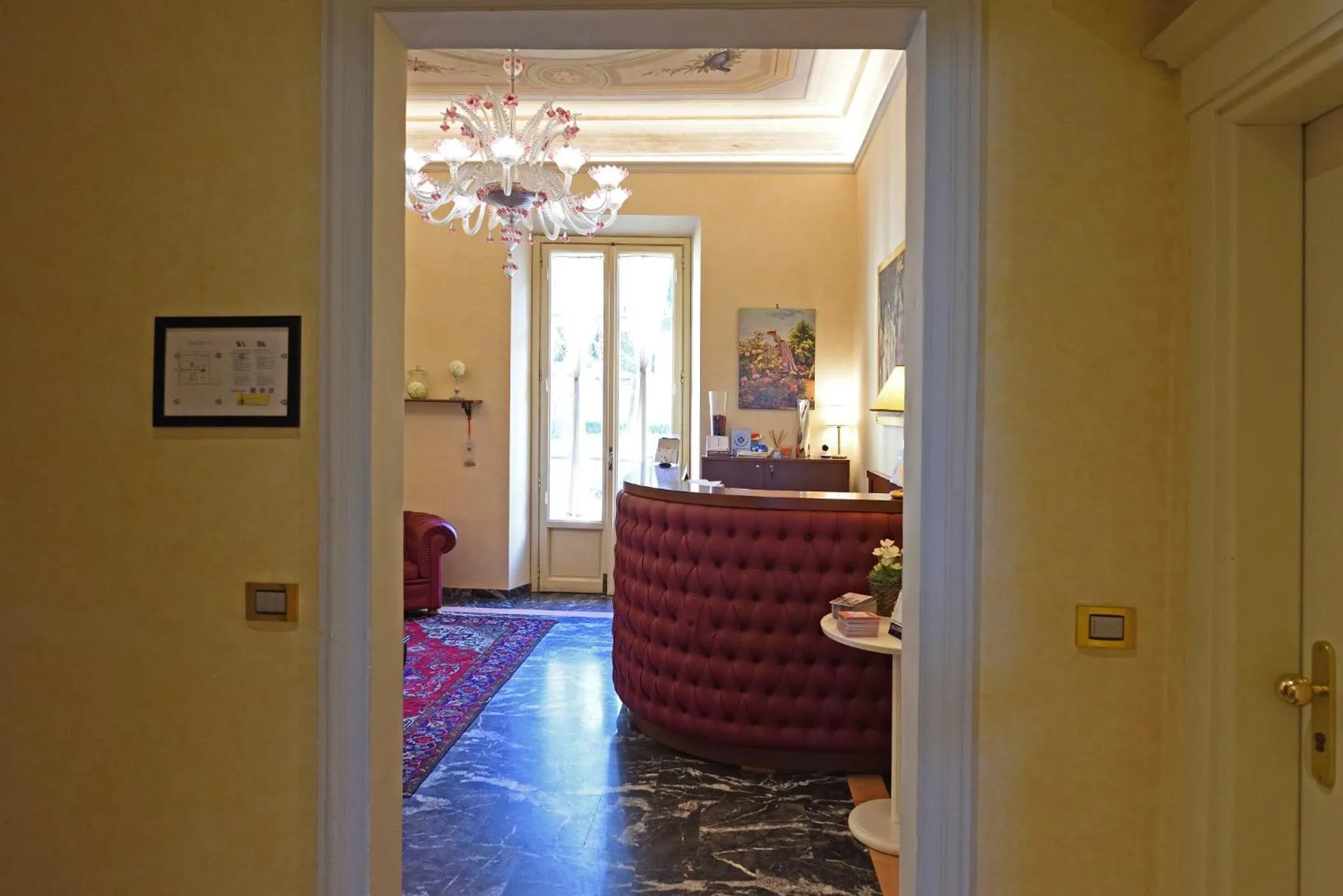 Lobby or reception in Relais La Corte di Cloris