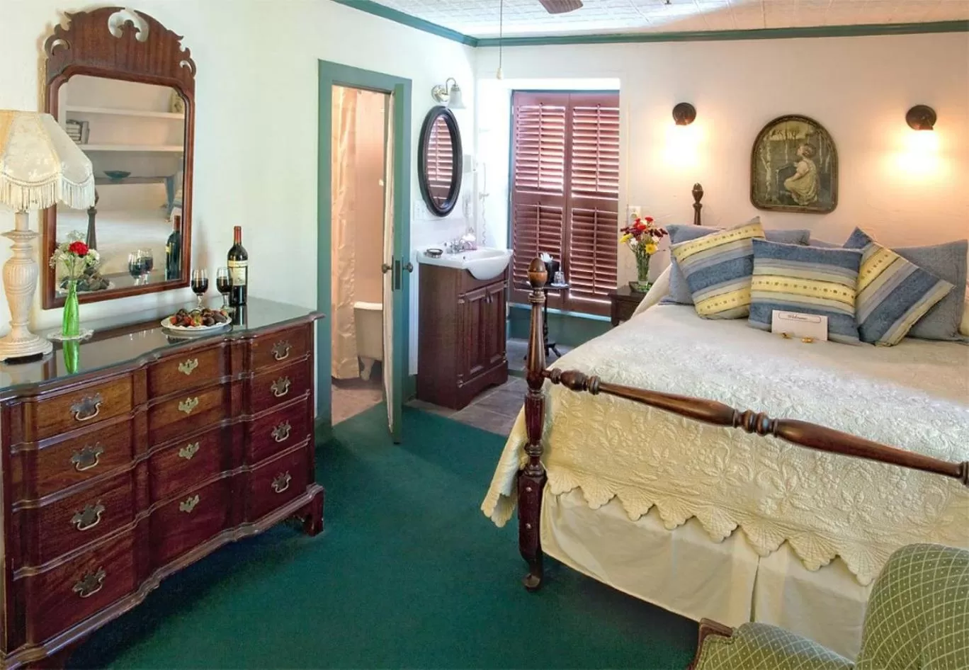 Bed in St. Francis Inn - Saint Augustine