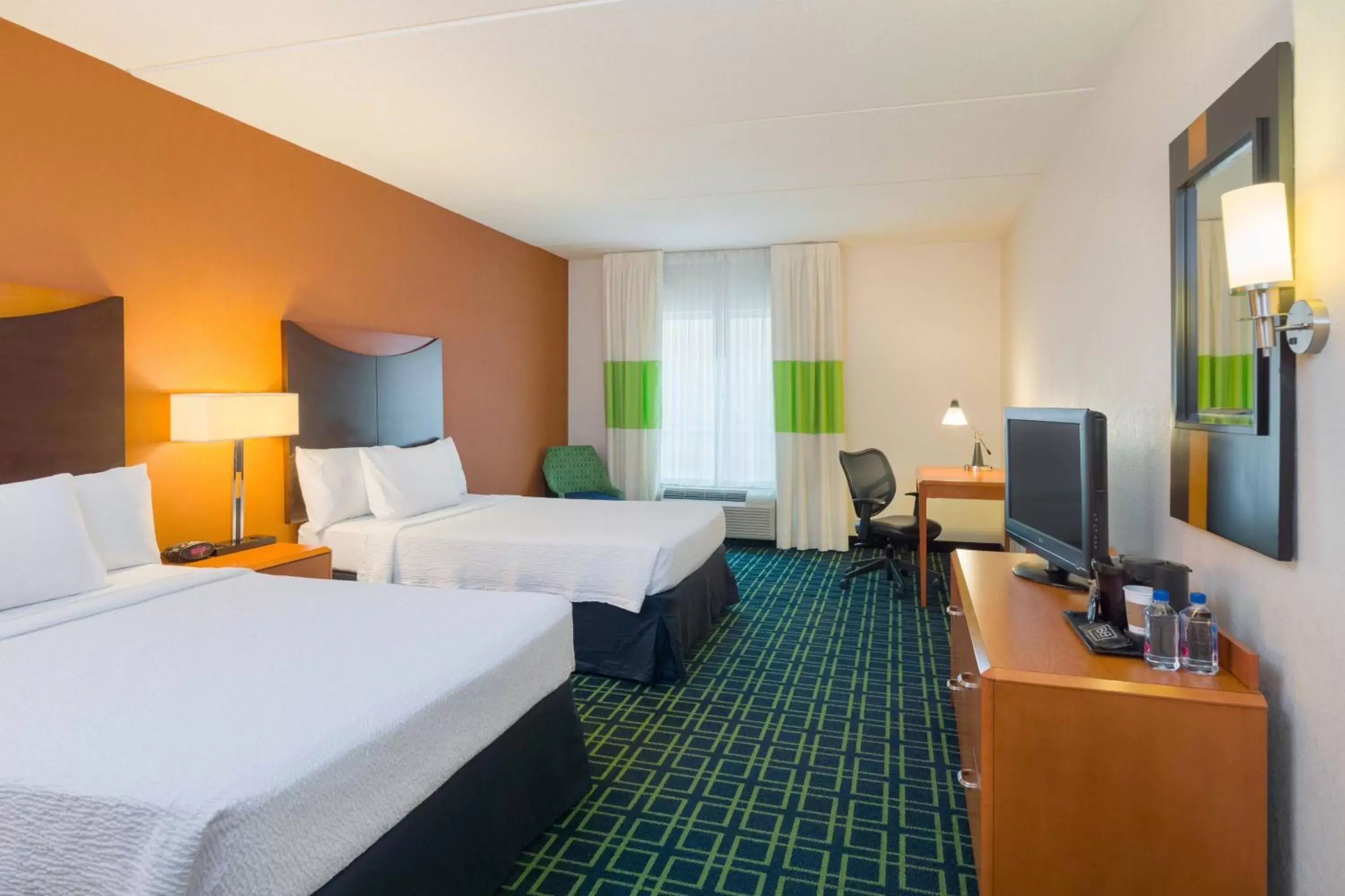 Double Room with Two Double Beds - Hearing Accessible in Fairfield Inn & Suites Lock Haven Double Room with Two Double Beds - Hearing Accessible in Fairfield Inn & Suites Lock Haven