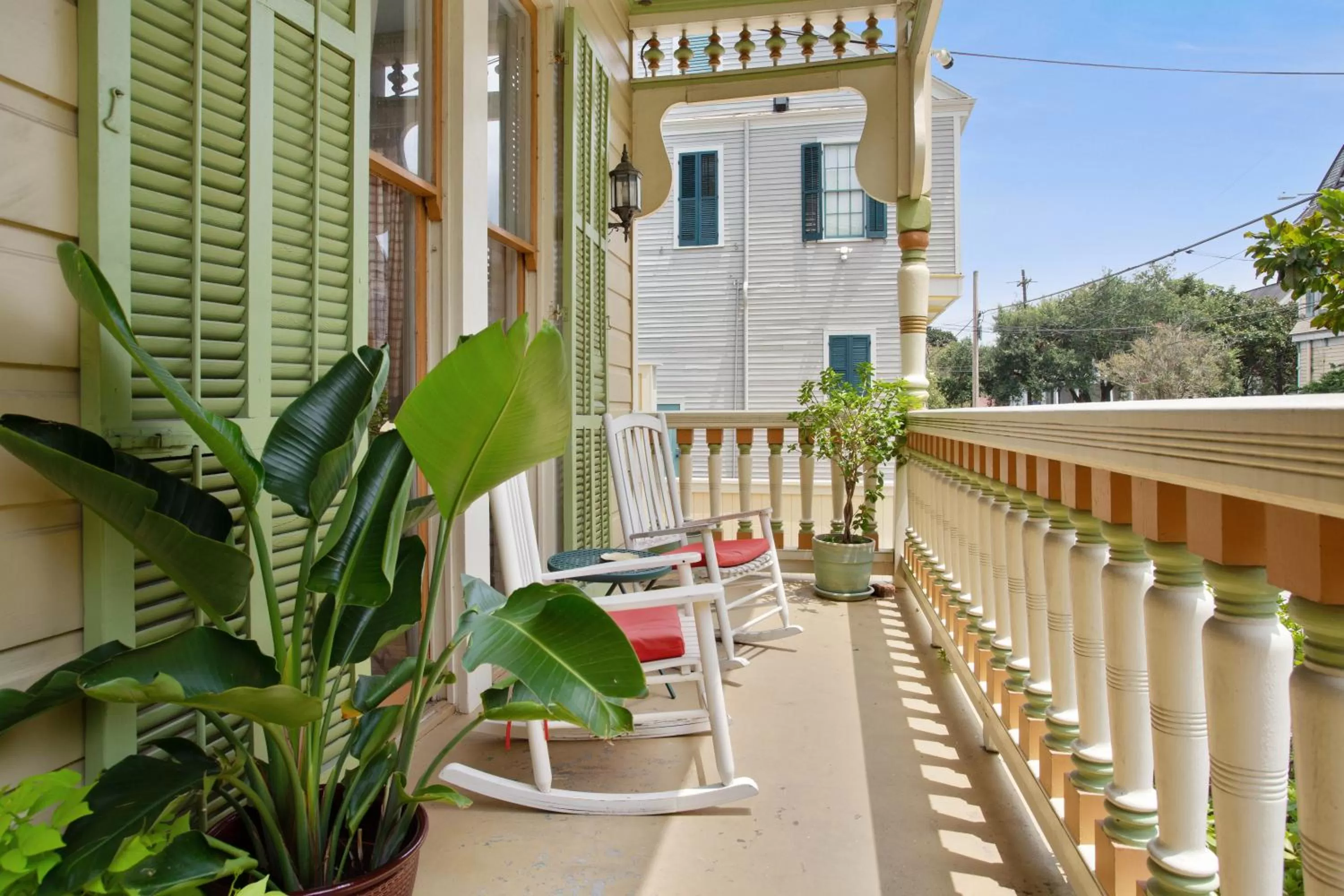 Balcony/Terrace in Maison Perrier Bed & Breakfast