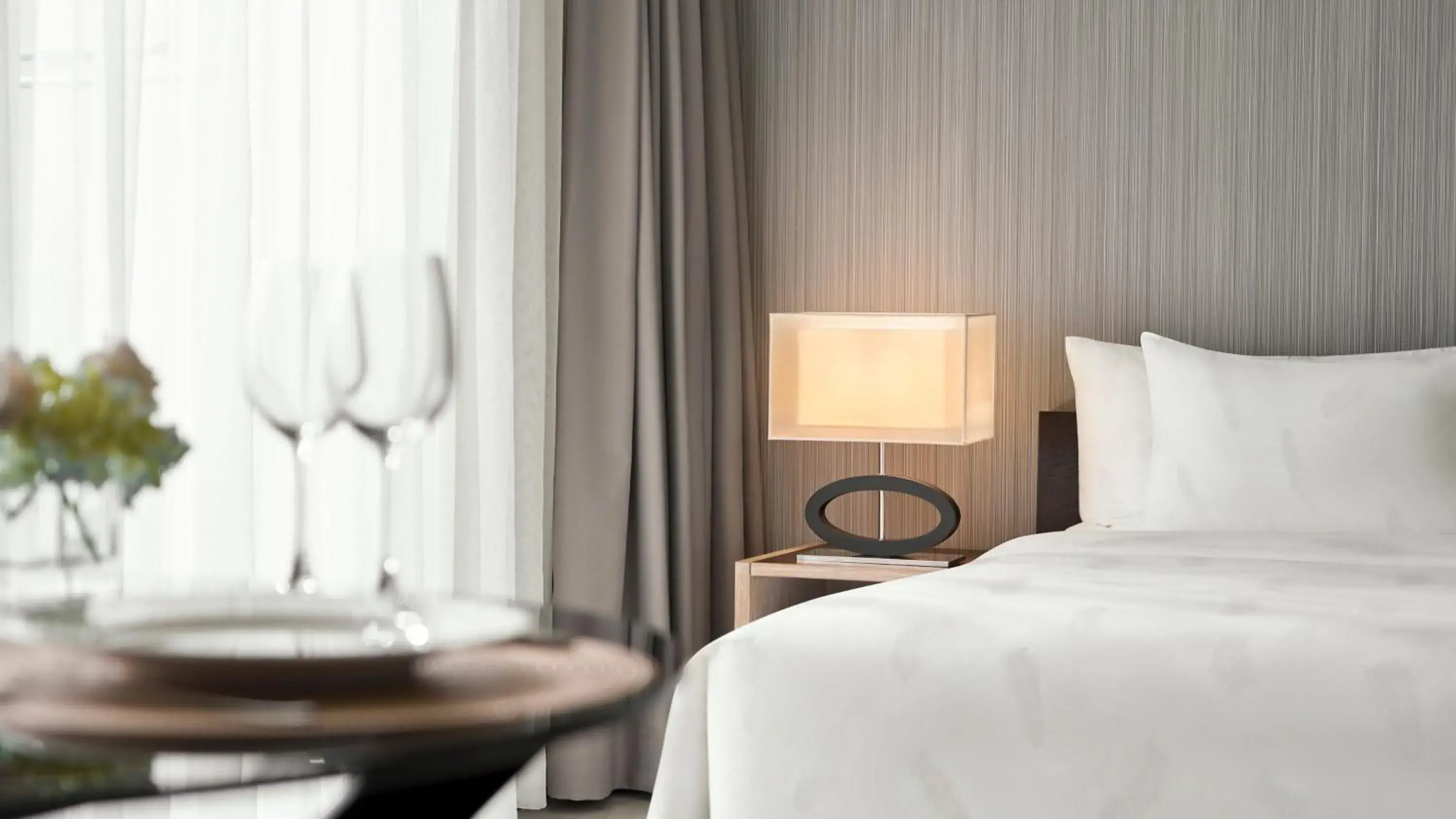 Two-Bedroom Suite with One King Bed and Two Single Beds - Bath/Ocean View in Costa Executive Residences Two-Bedroom Suite with One King Bed and Two Single Beds - Bath/Ocean View in Costa Executive Residences